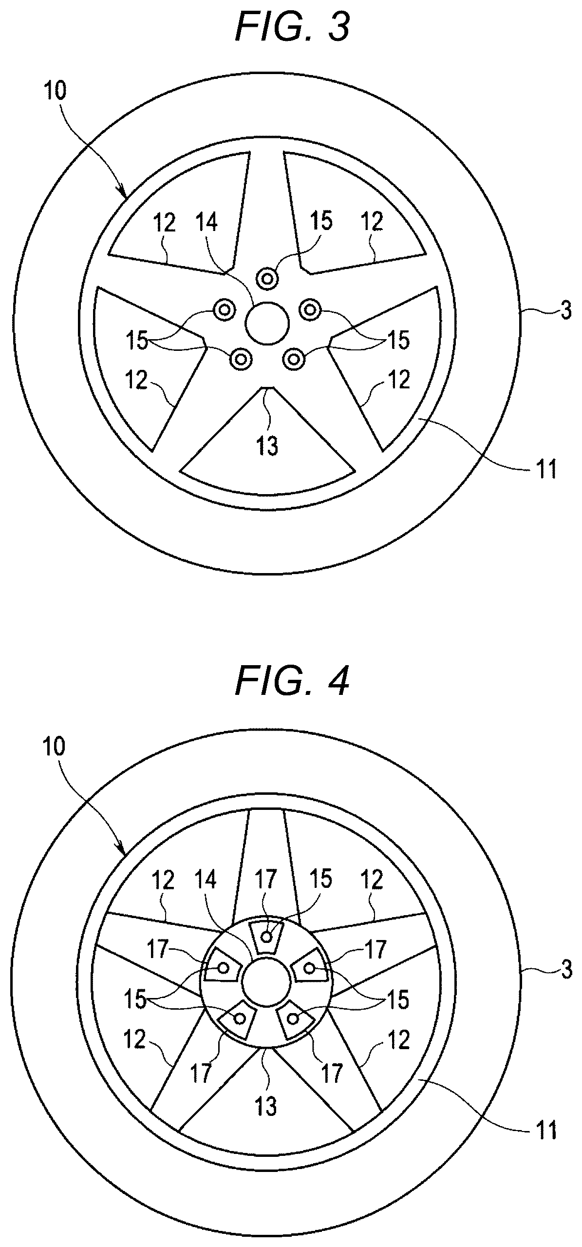 Patent US12319087 Figure 3 – Vehicle wheel element structure