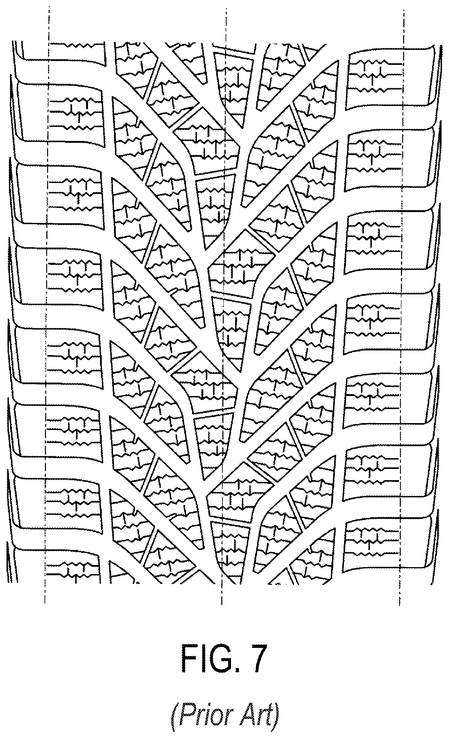 Patent US12319093 Figure 7 – Pneumatic tire