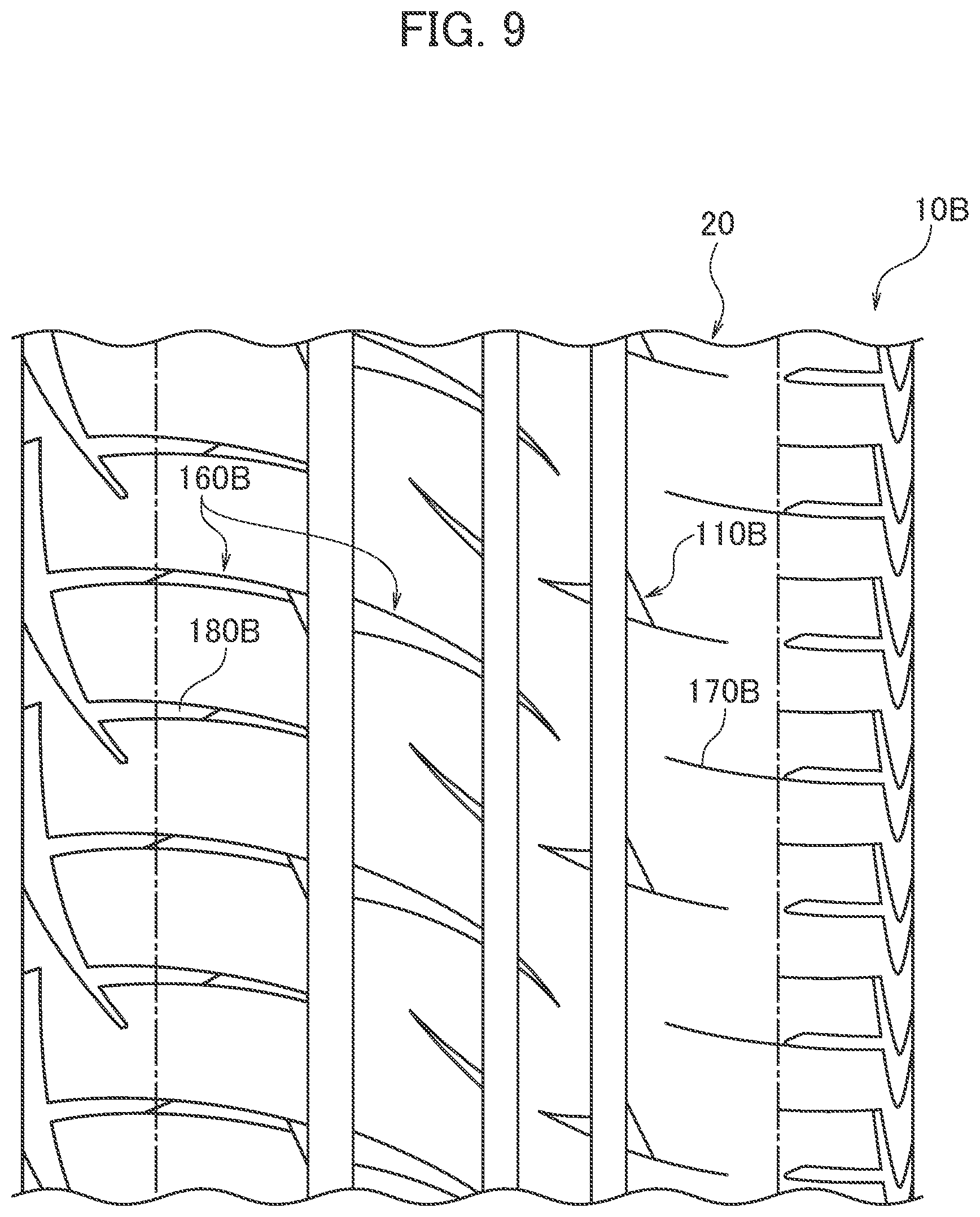 Patent US12319095 Figure 7 – Tire