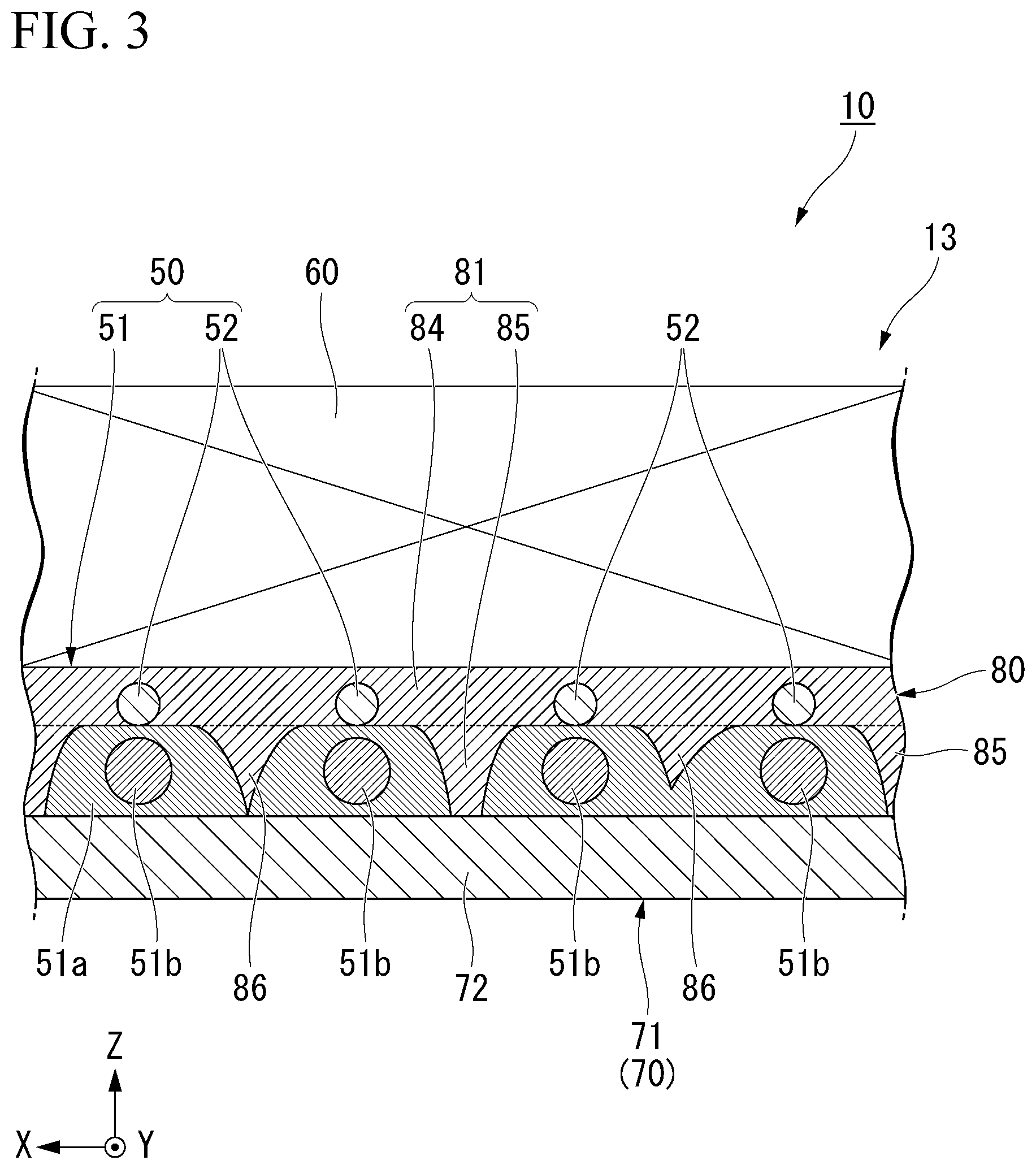 Patent US12319098 Figure 3 – Tire