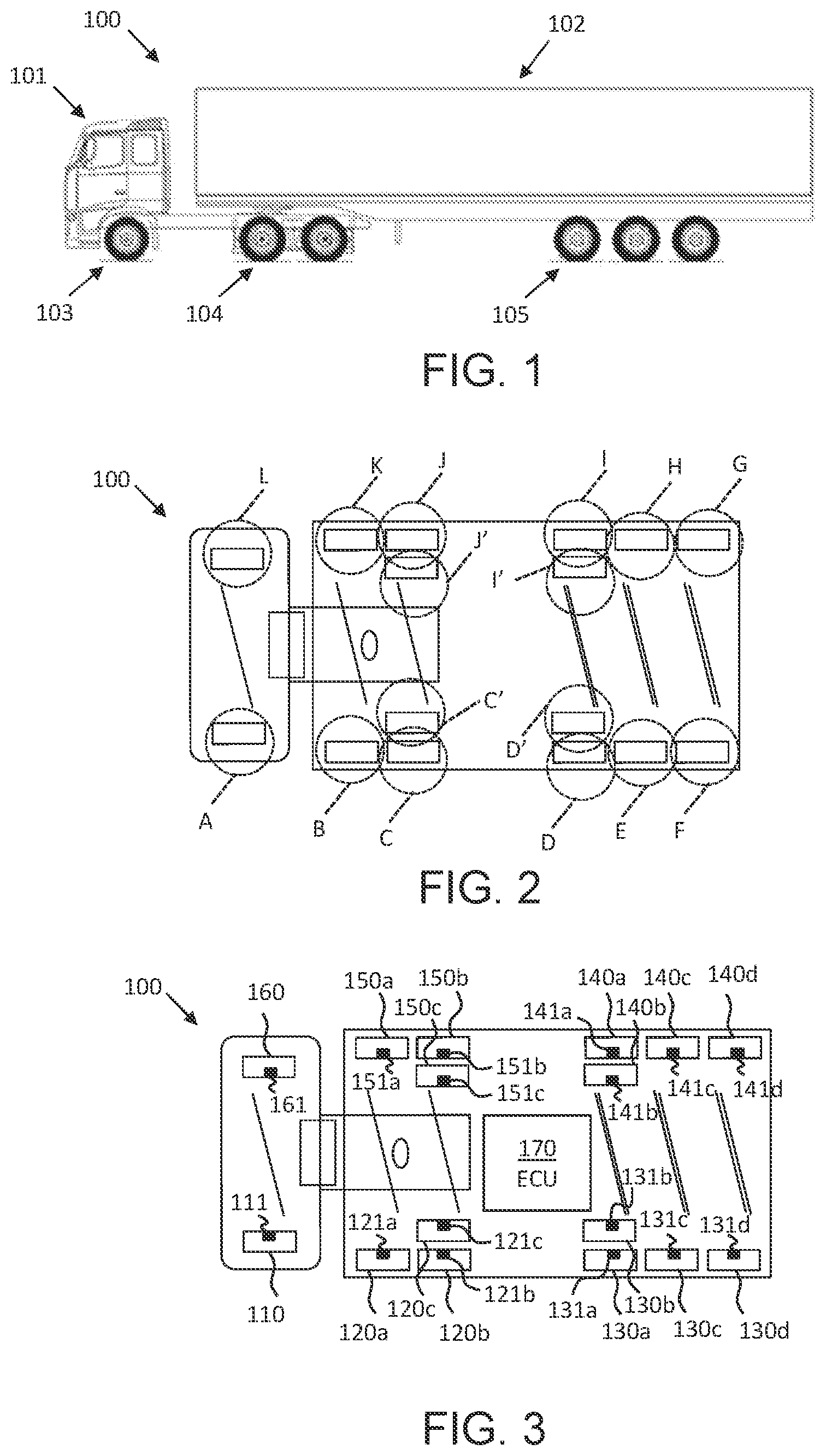 Patent US12319099 Figure 1 – Tire fitting system and a method therein for sensor discrimination