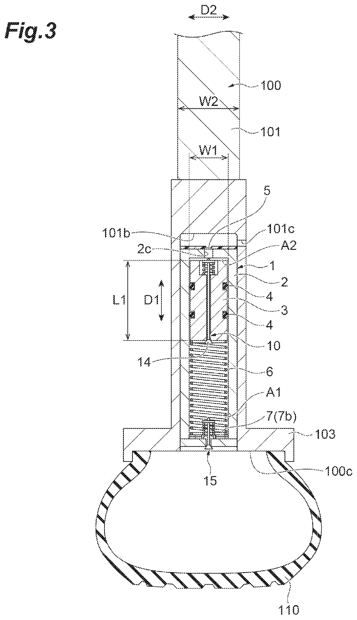 Patent US12319101 Figure 3 – Tire air supplementing device