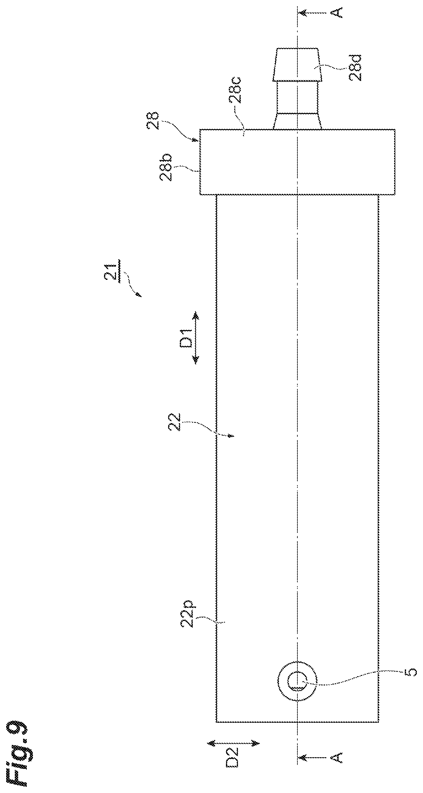 Patent US12319101 Figure 9 – Tire air supplementing device