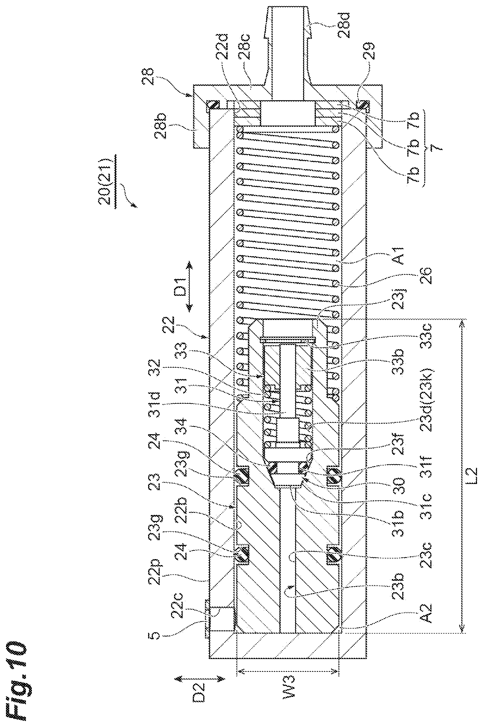 Patent US12319101 Figure 10 – Tire air supplementing device