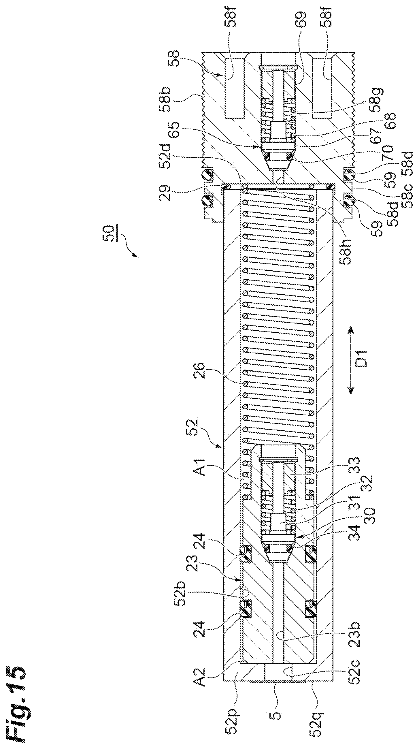 Patent US12319101 Figure 15 – Tire air supplementing device