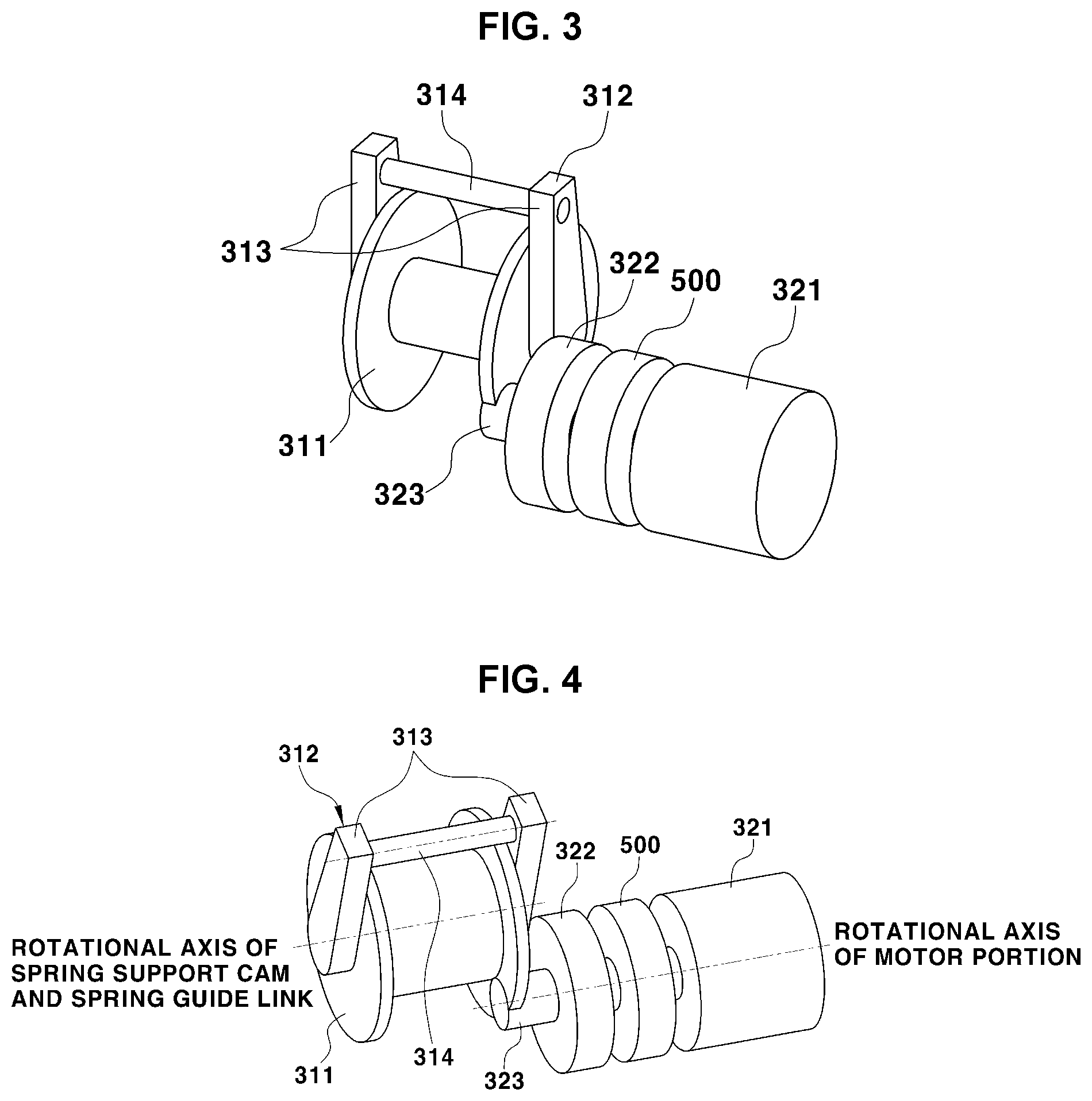 Patent US12319104 Figure 2 – Suspension having leaf spring