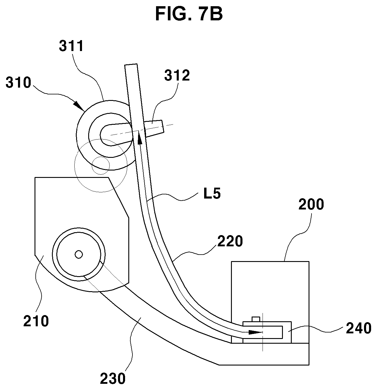 Patent US12319104 Figure 7 – Suspension having leaf spring