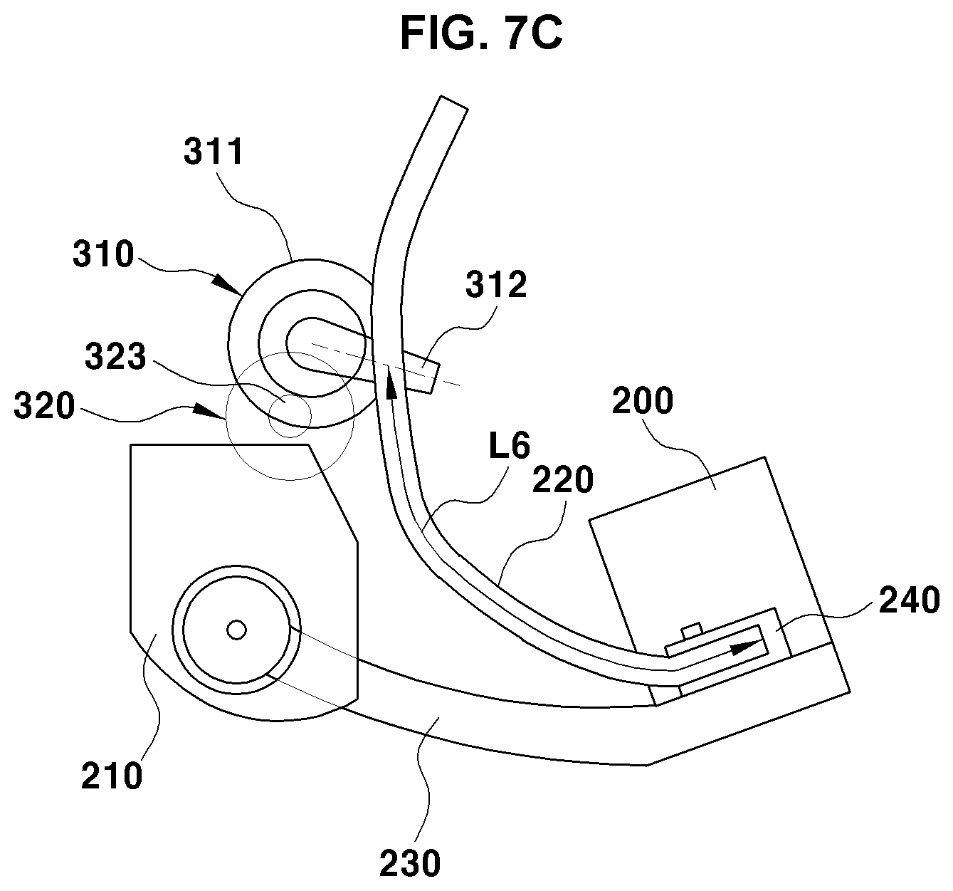 Patent US12319104 Figure 8 – Suspension having leaf spring