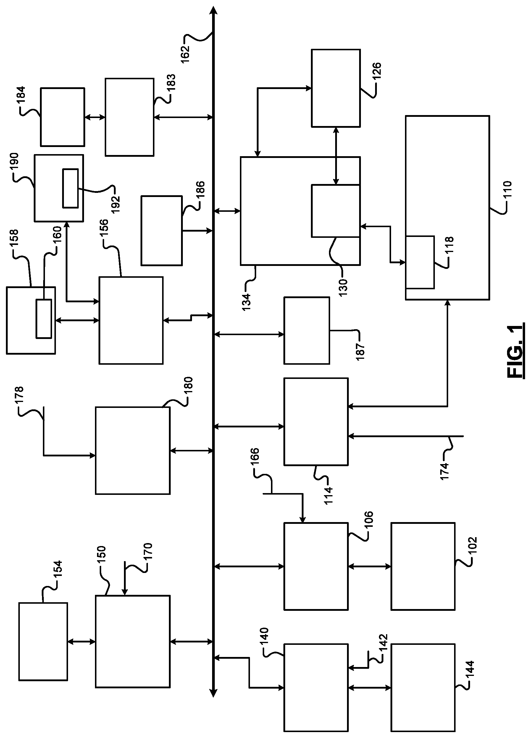 Patent US12319106 Figure 1 – Suspension control systems and methods based on road preview