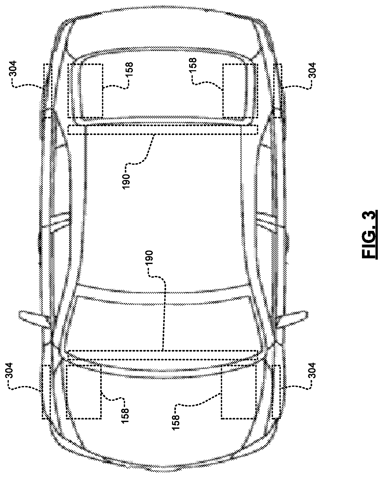 Patent US12319106 Figure 3 – Suspension control systems and methods based on road preview