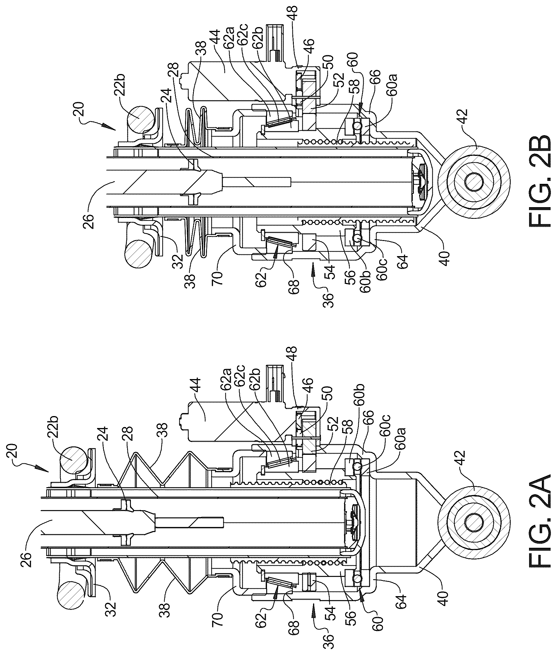 Patent US12319107 Figure 2 – Vehicle ride height adjustment system