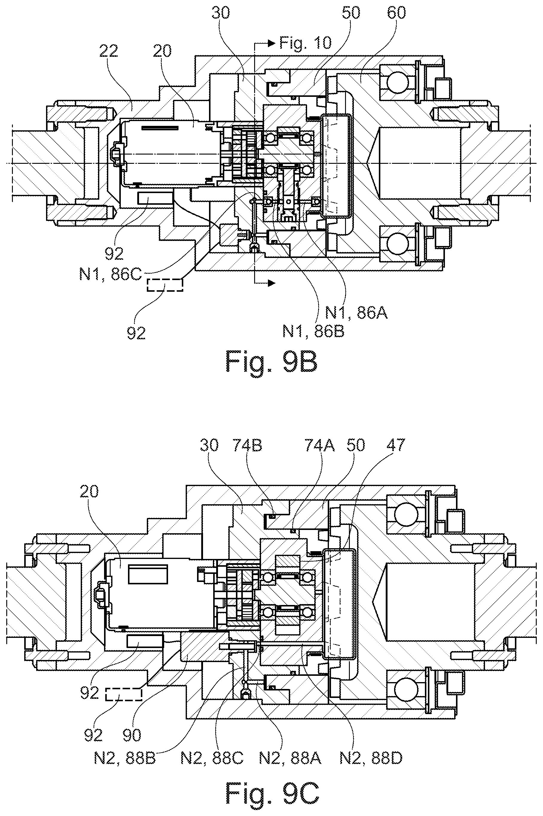 Patent US12319109 Figure 7 – Stabilizer bar hydraulic disconnect