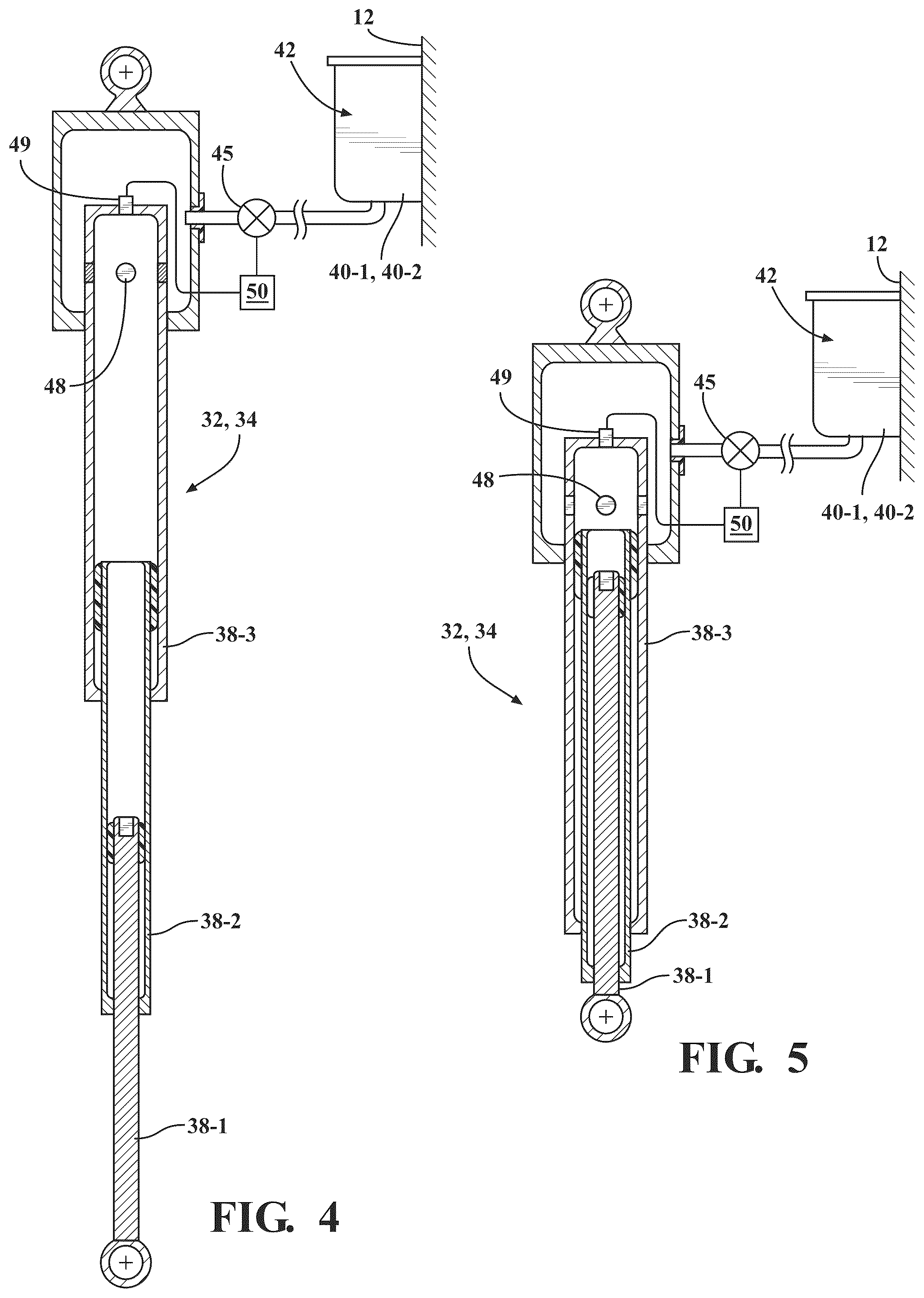 Patent US12319112 Figure 3 – Telescoping multi-section lockable link for a vehicle suspension stabilizer bar