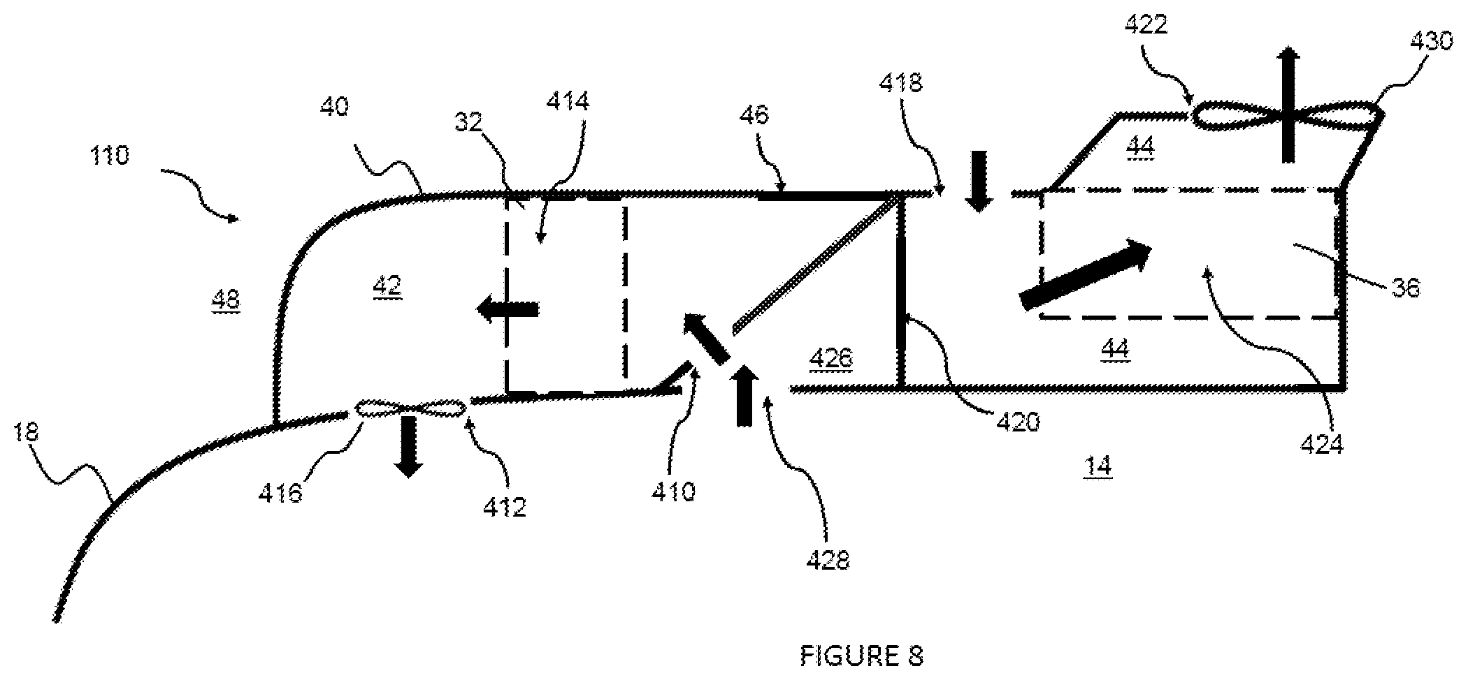 Patent US12319113 Figure 7 – Environmental control system