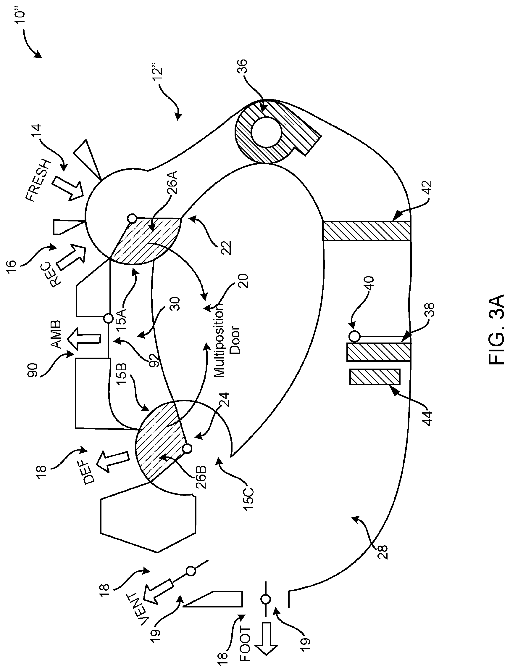 Patent US12319114 Figure 17 – Heating, ventilation, and air conditioning case with extractor port to ambient