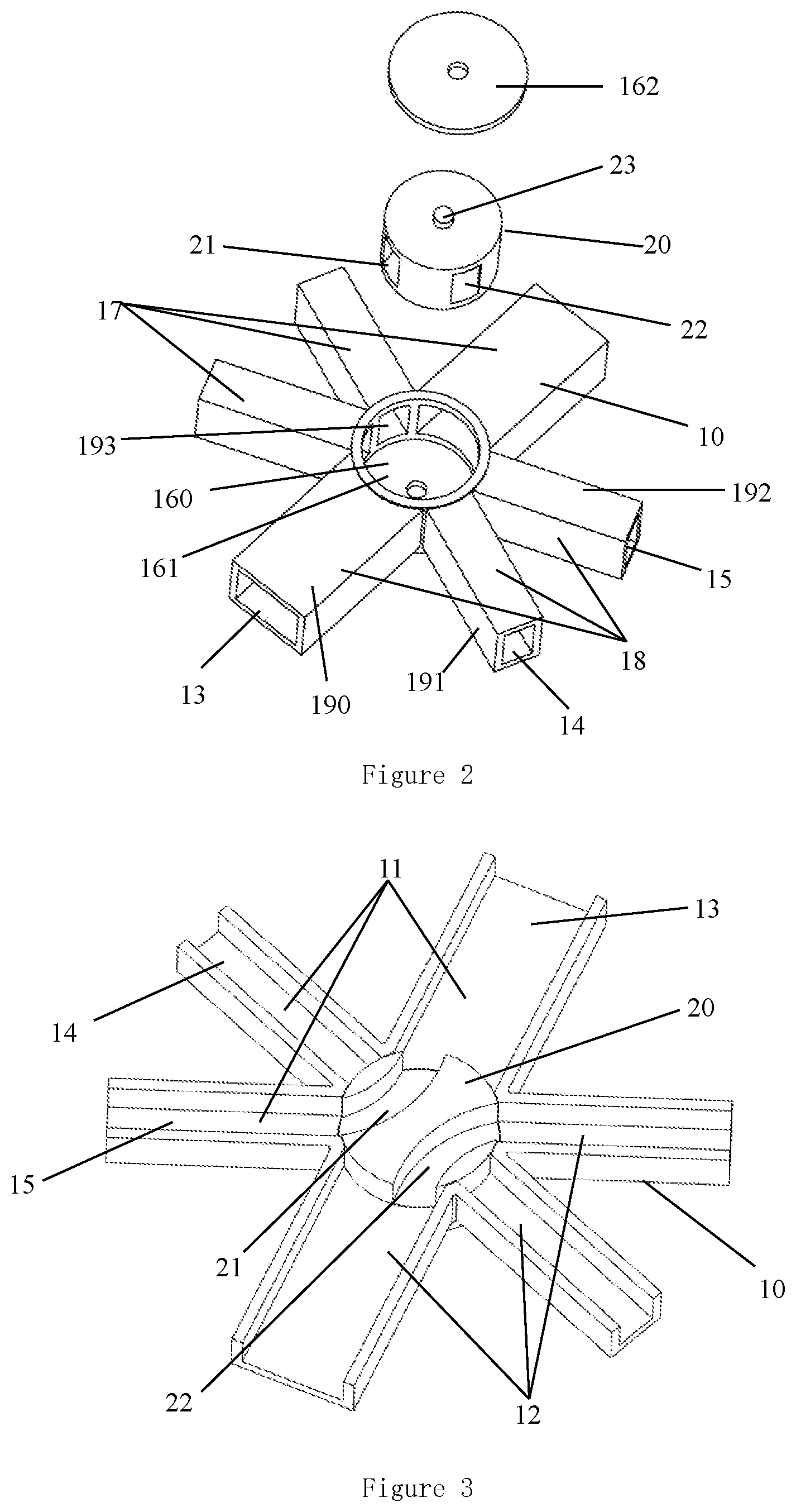 Patent US12319116 Figure 2 – Multi-ports valve and thermal management system having same