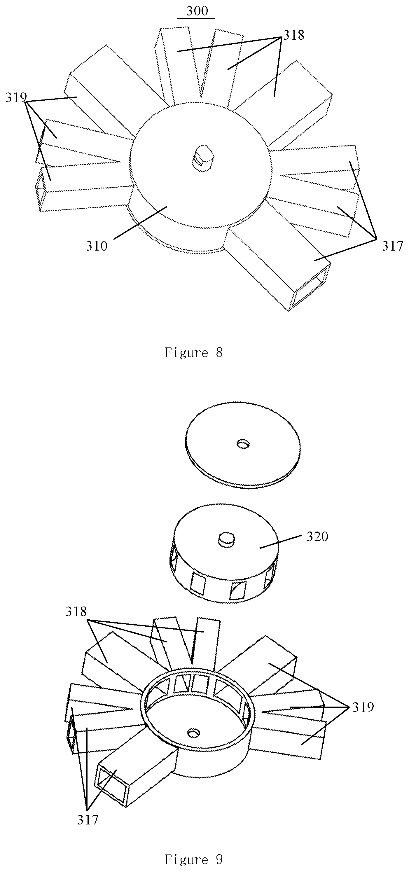 Patent US12319116 Figure 7 – Multi-ports valve and thermal management system having same