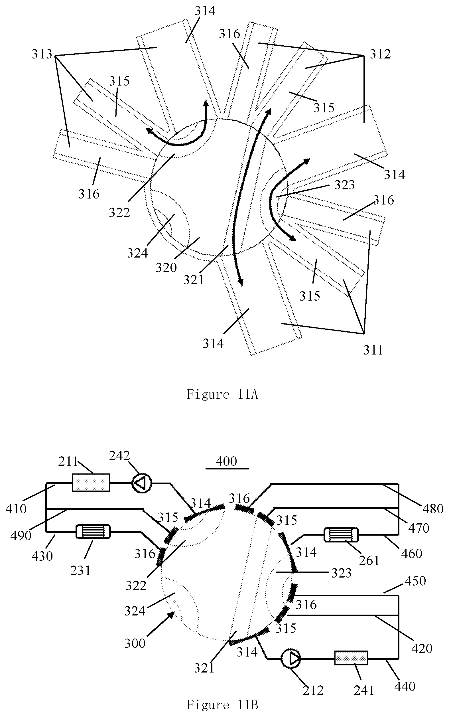 Patent US12319116 Figure 9 – Multi-ports valve and thermal management system having same