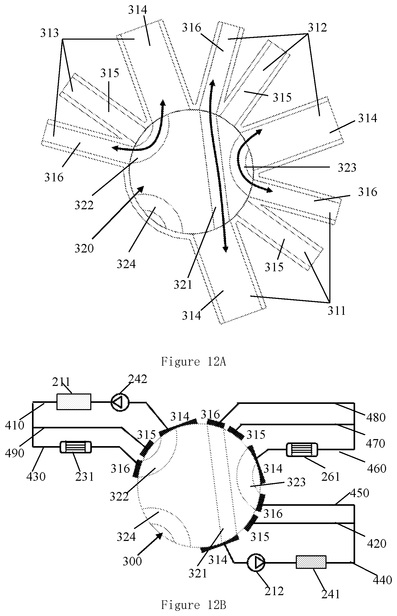 Patent US12319116 Figure 10 – Multi-ports valve and thermal management system having same