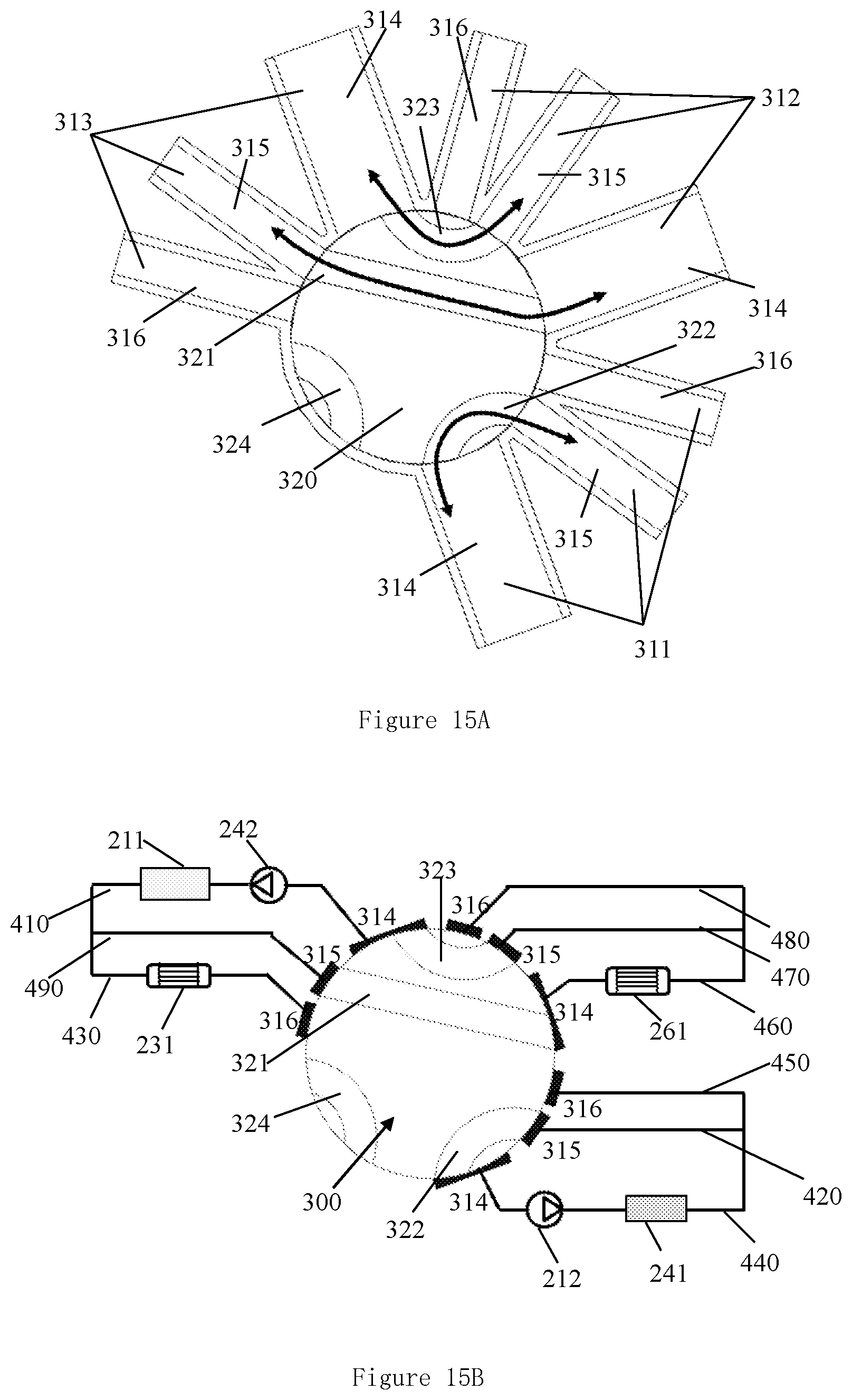 Patent US12319116 Figure 13 – Multi-ports valve and thermal management system having same