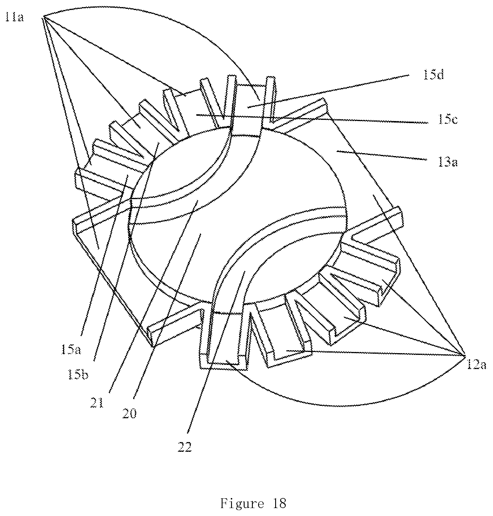 Patent US12319116 Figure 16 – Multi-ports valve and thermal management system having same