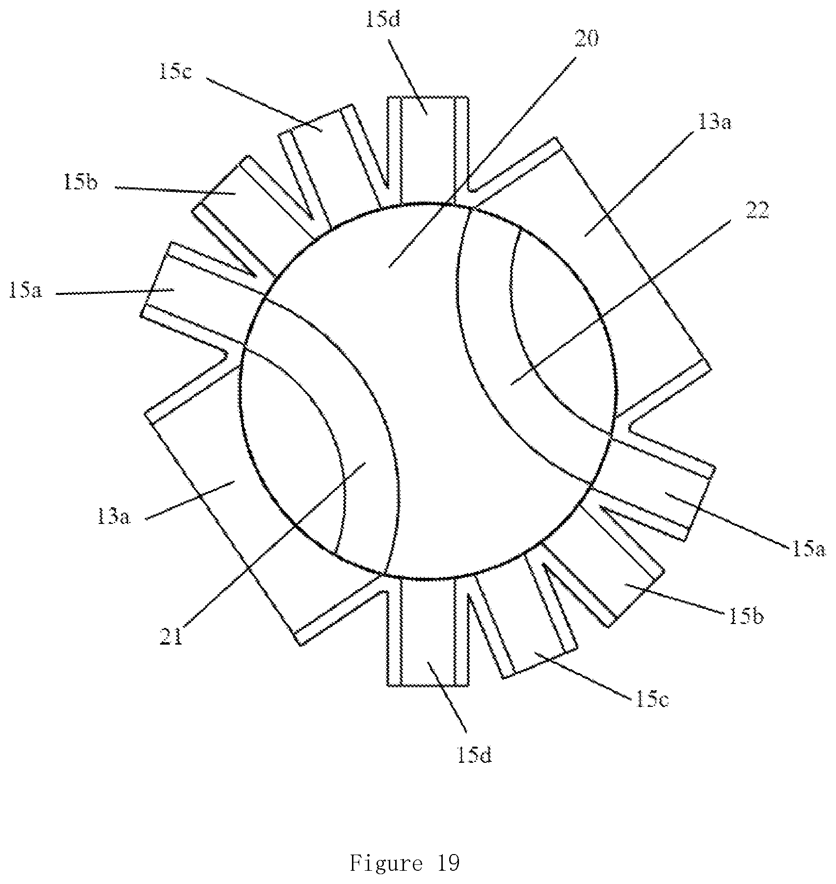 Patent US12319116 Figure 17 – Multi-ports valve and thermal management system having same