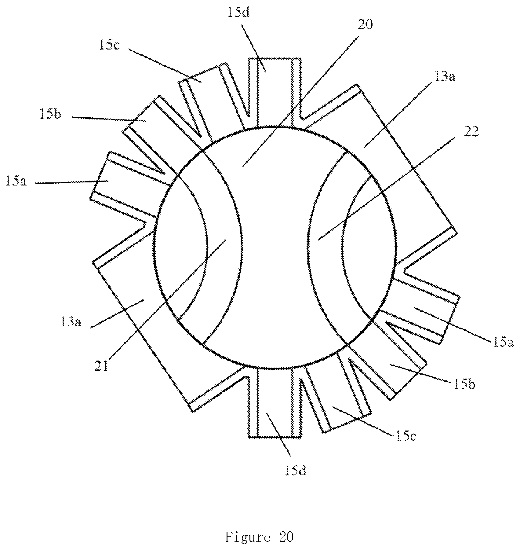 Patent US12319116 Figure 18 – Multi-ports valve and thermal management system having same