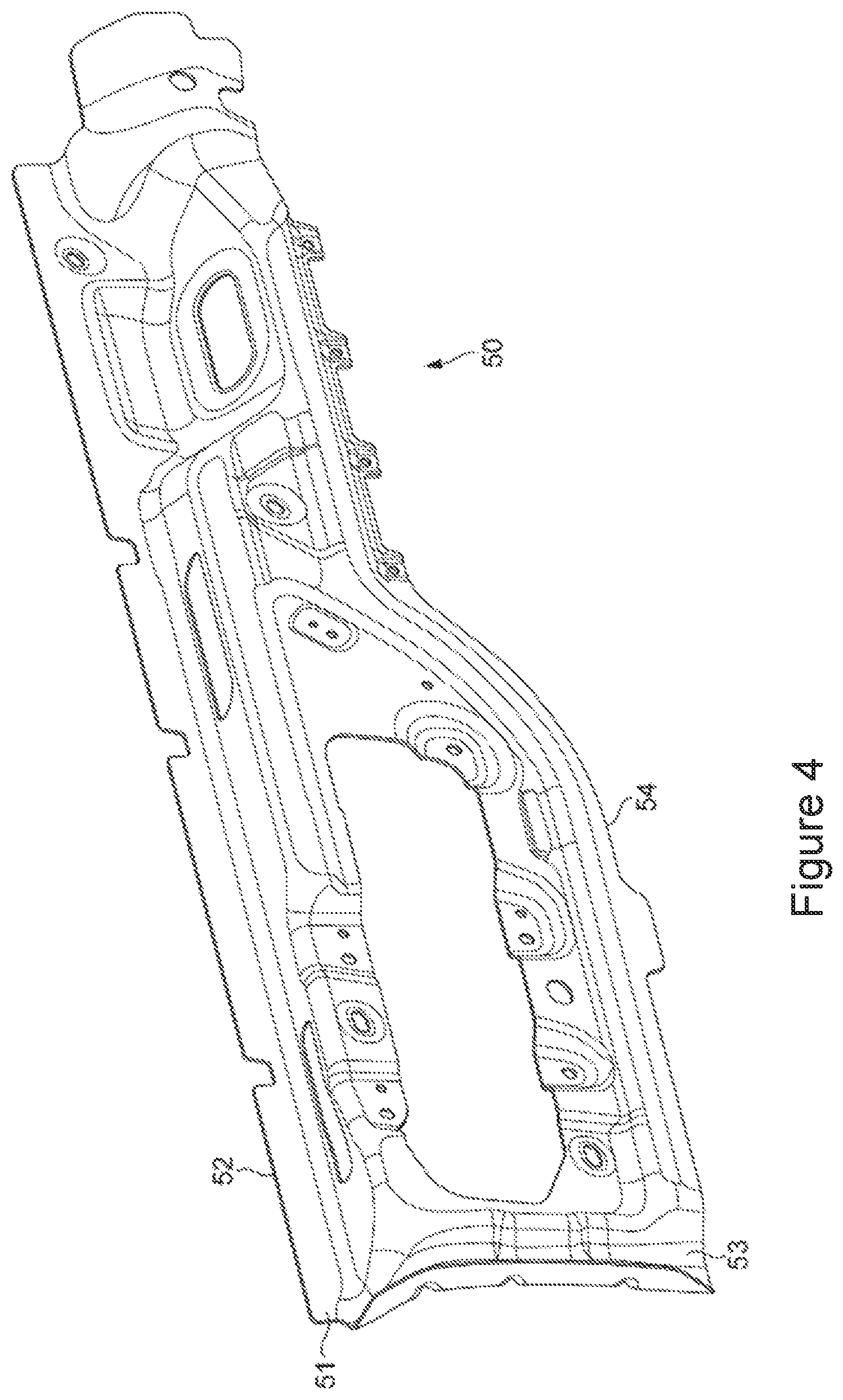 Patent US12319130 Figure 4 – Vehicle door assembly