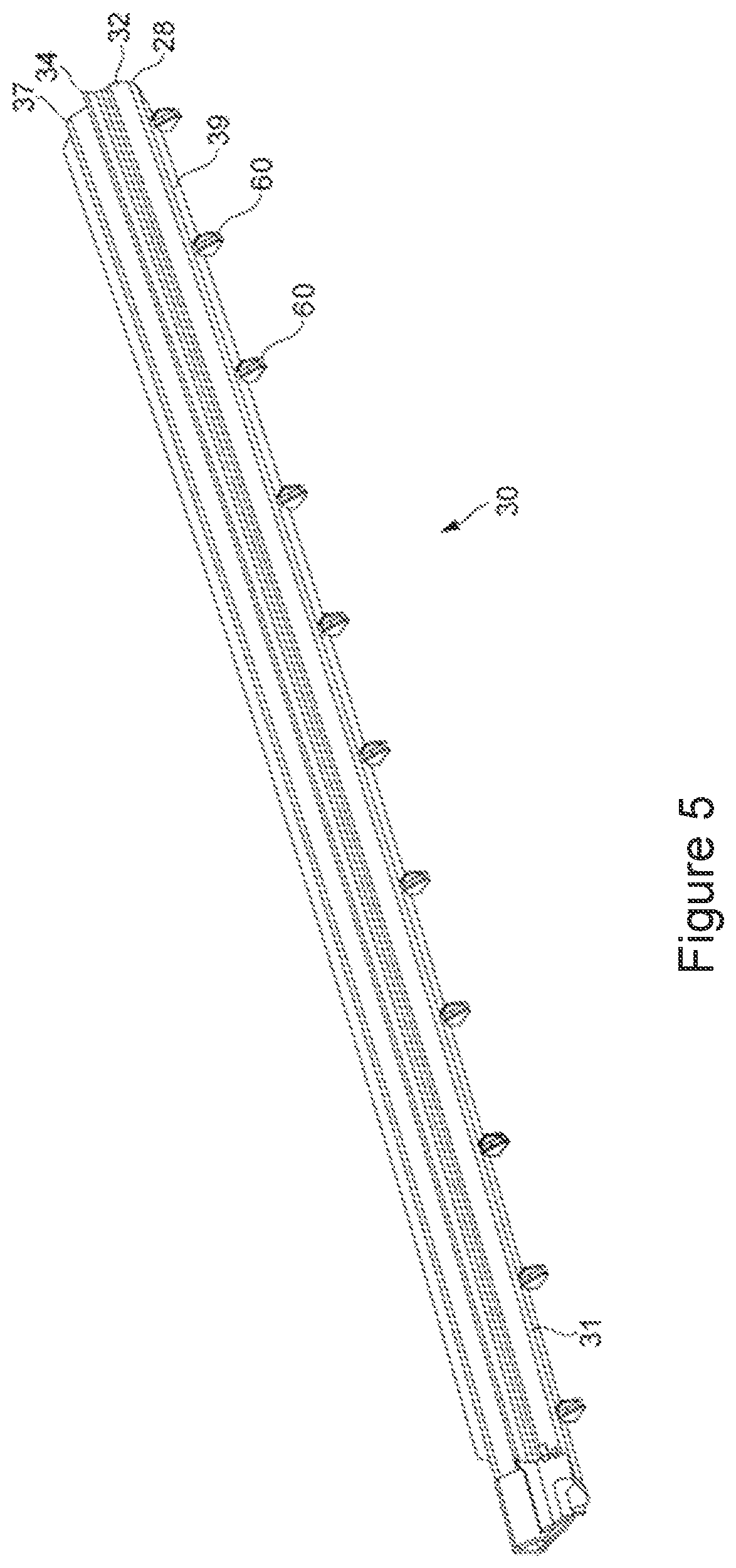 Patent US12319130 Figure 5 – Vehicle door assembly