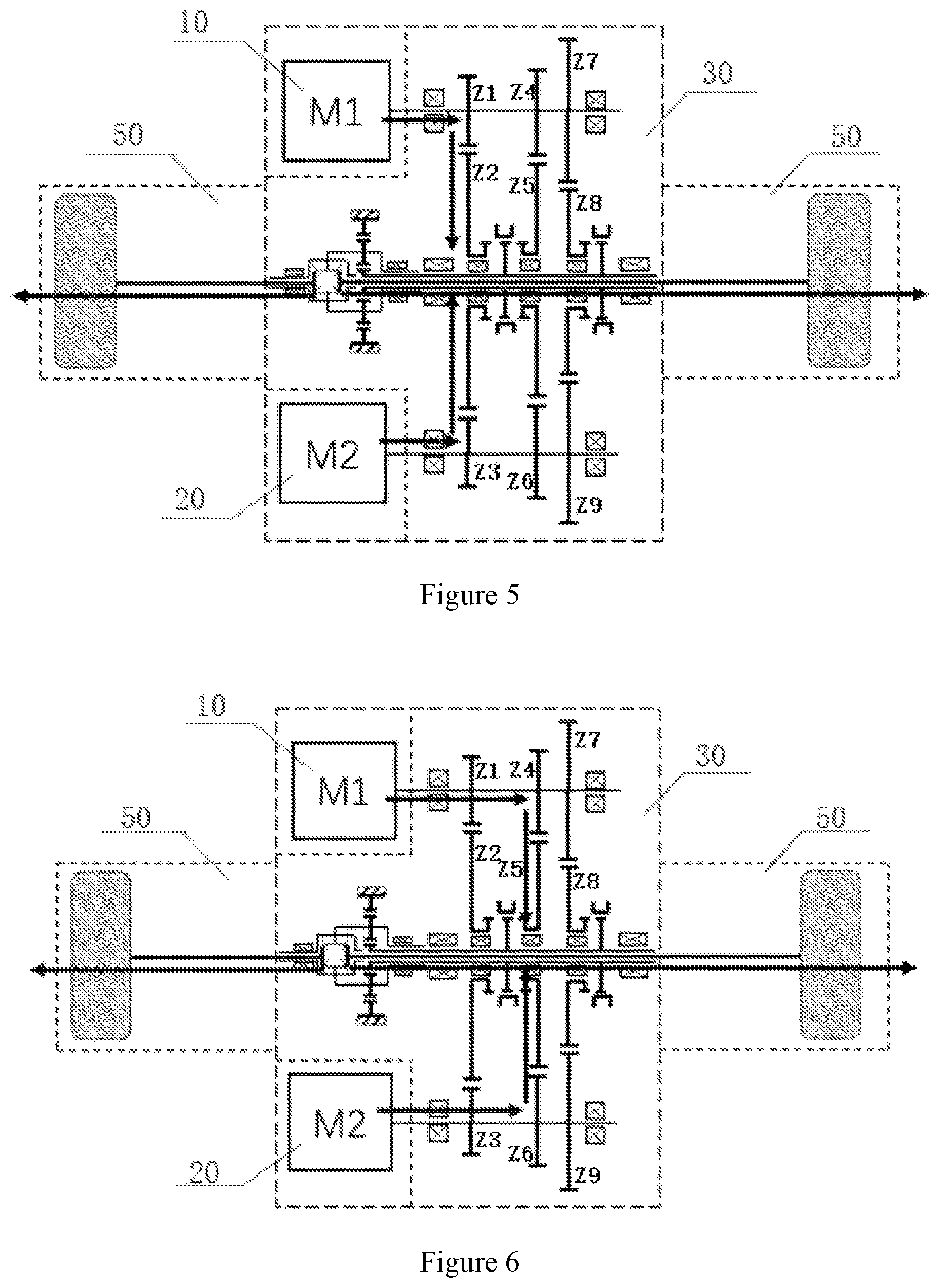 Patent US12319132 Figure 4 – Electric drive axle and automobile