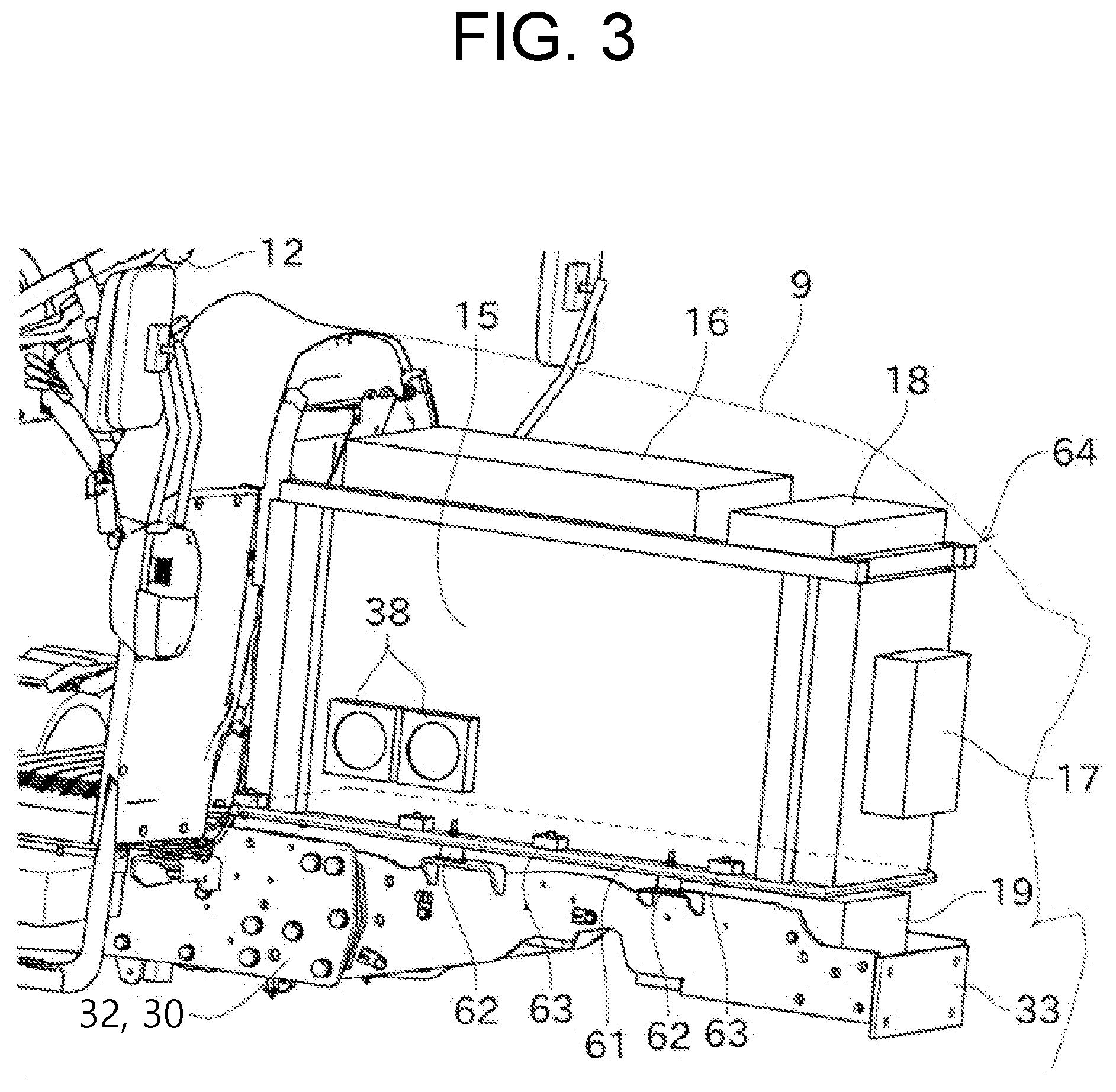 Patent US12319134 Figure 3 – Electric tractor