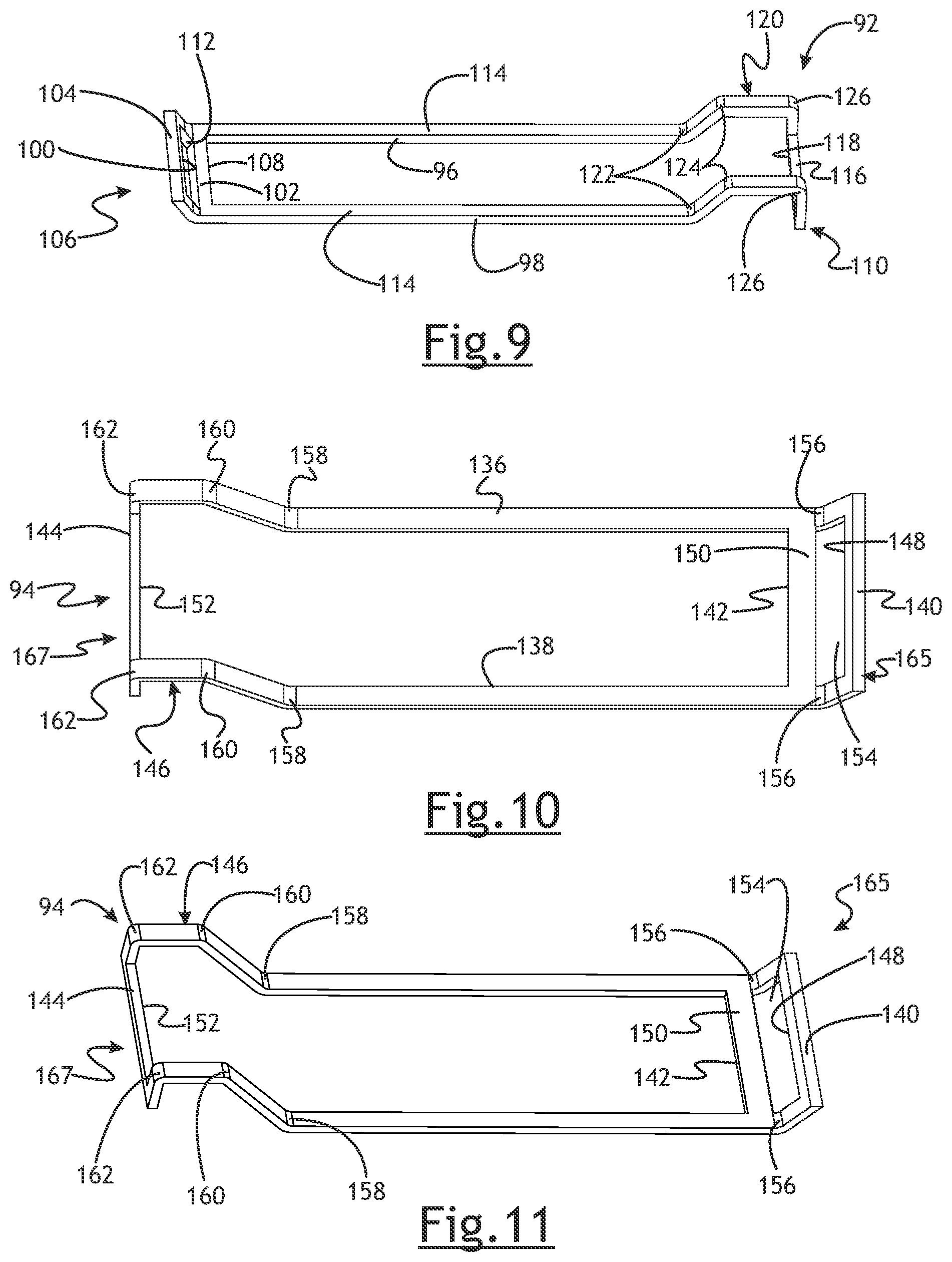 Patent US12319137 Figure 5 – Bracket for a rotating shaft