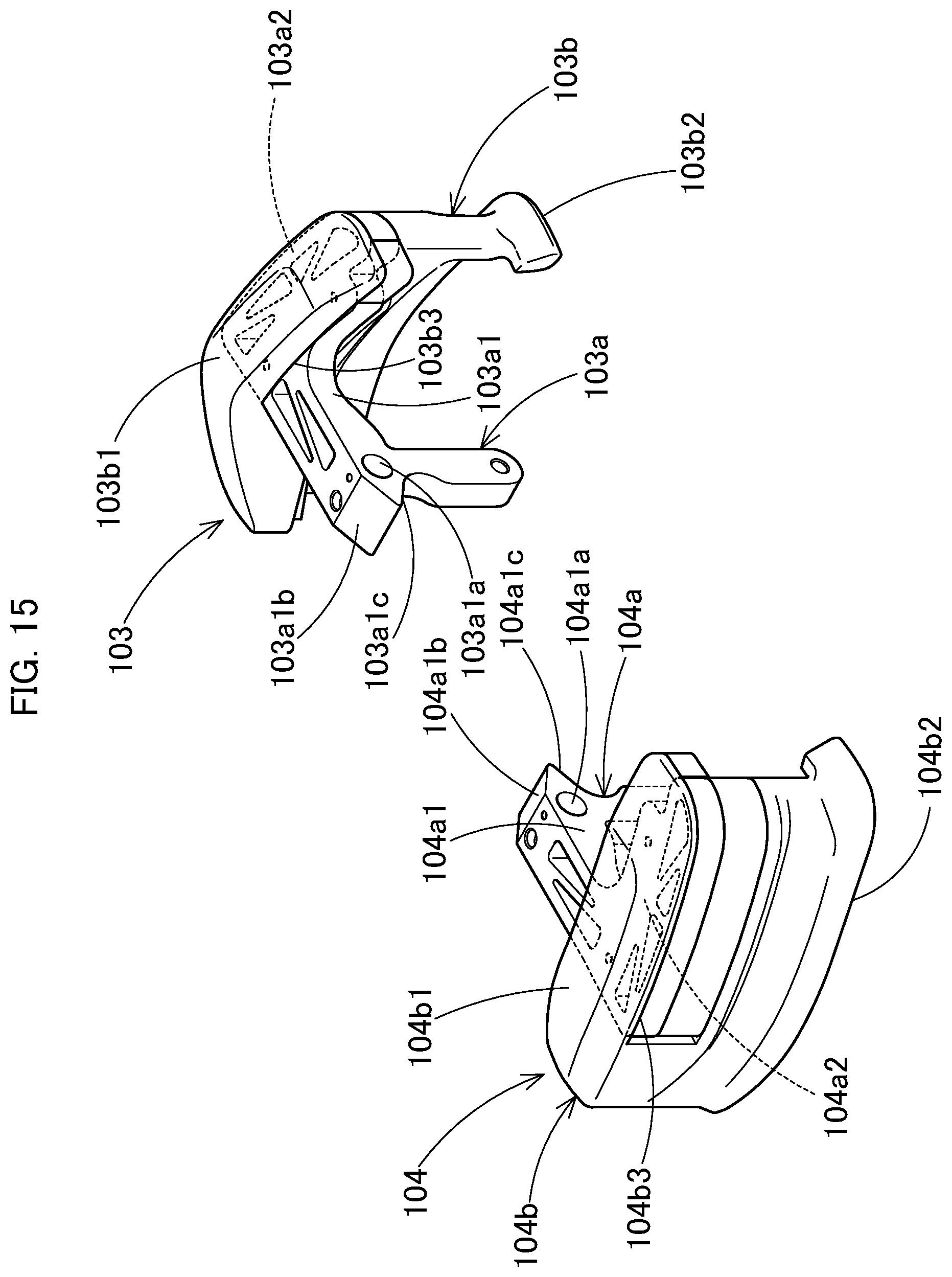 Patent US12319141 Figure 15 – Steering wheel and vehicle control device