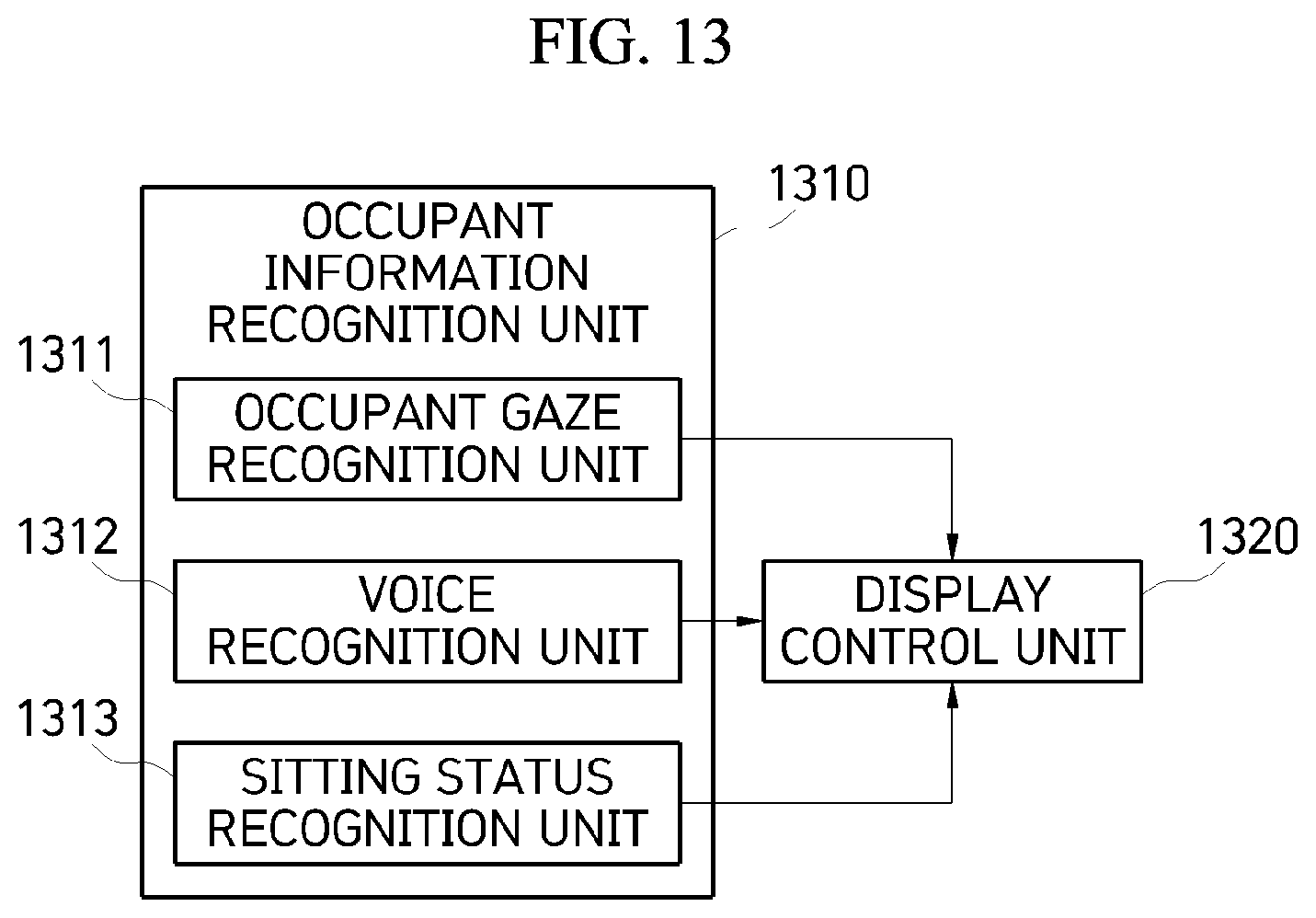 Patent US12319142 Figure 17 – System for controlling vehicle display based on occupant's gaze departure