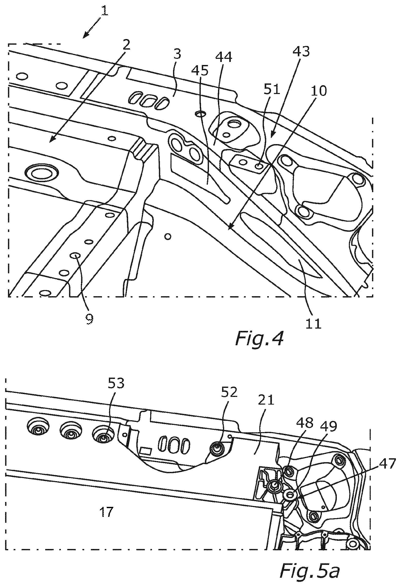 Patent US12319145 Figure 3 – Energy-store floor assembly for an electrically drivable passenger car