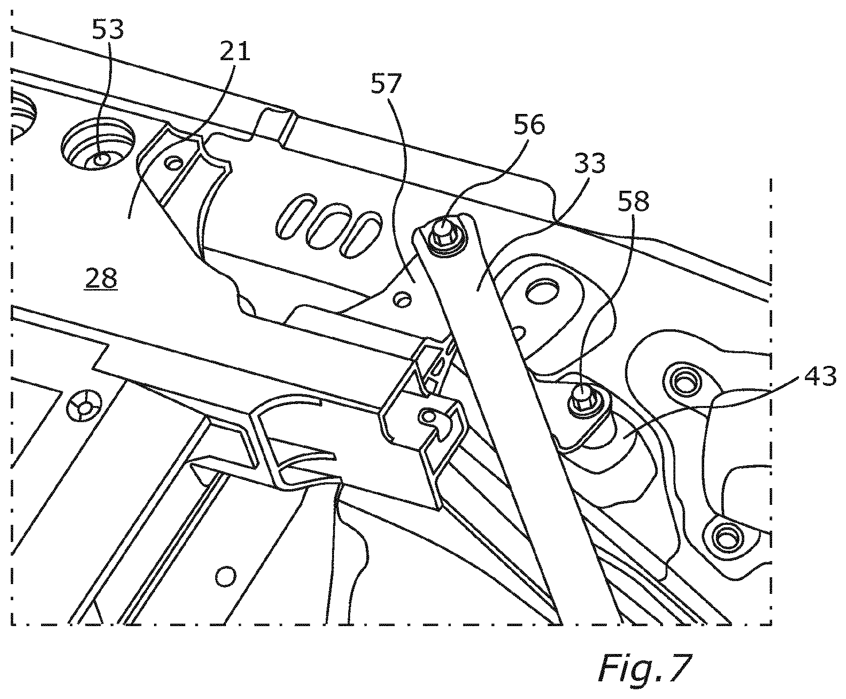 Patent US12319145 Figure 6 – Energy-store floor assembly for an electrically drivable passenger car