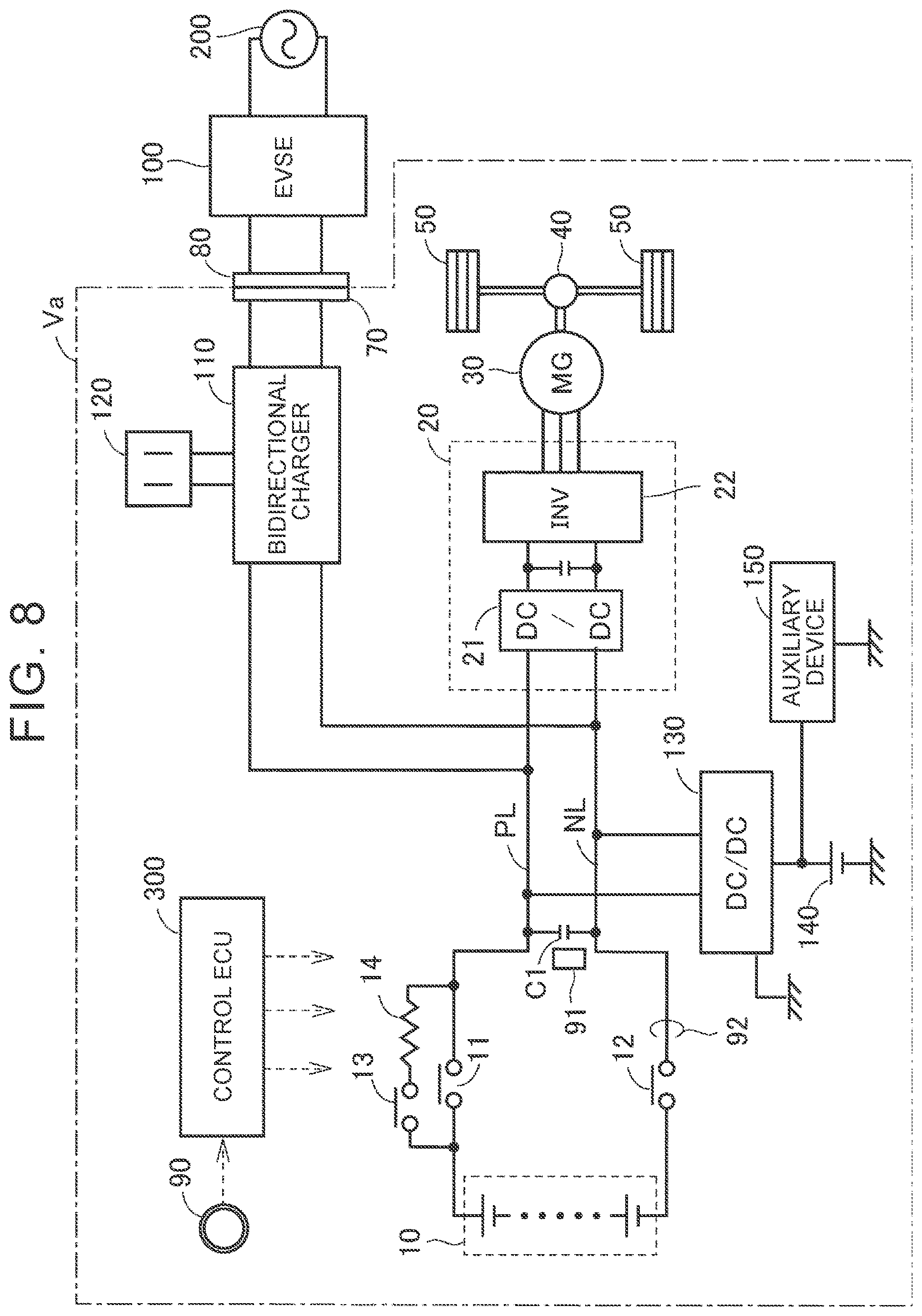 Patent US12319153 Figure 7 – Electrified vehicle