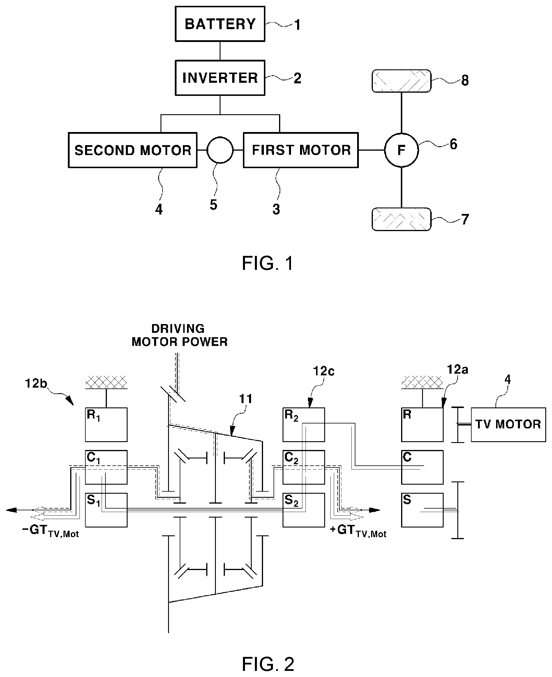 Patent US12319154 — Traction control method for vehicle — Figure 1