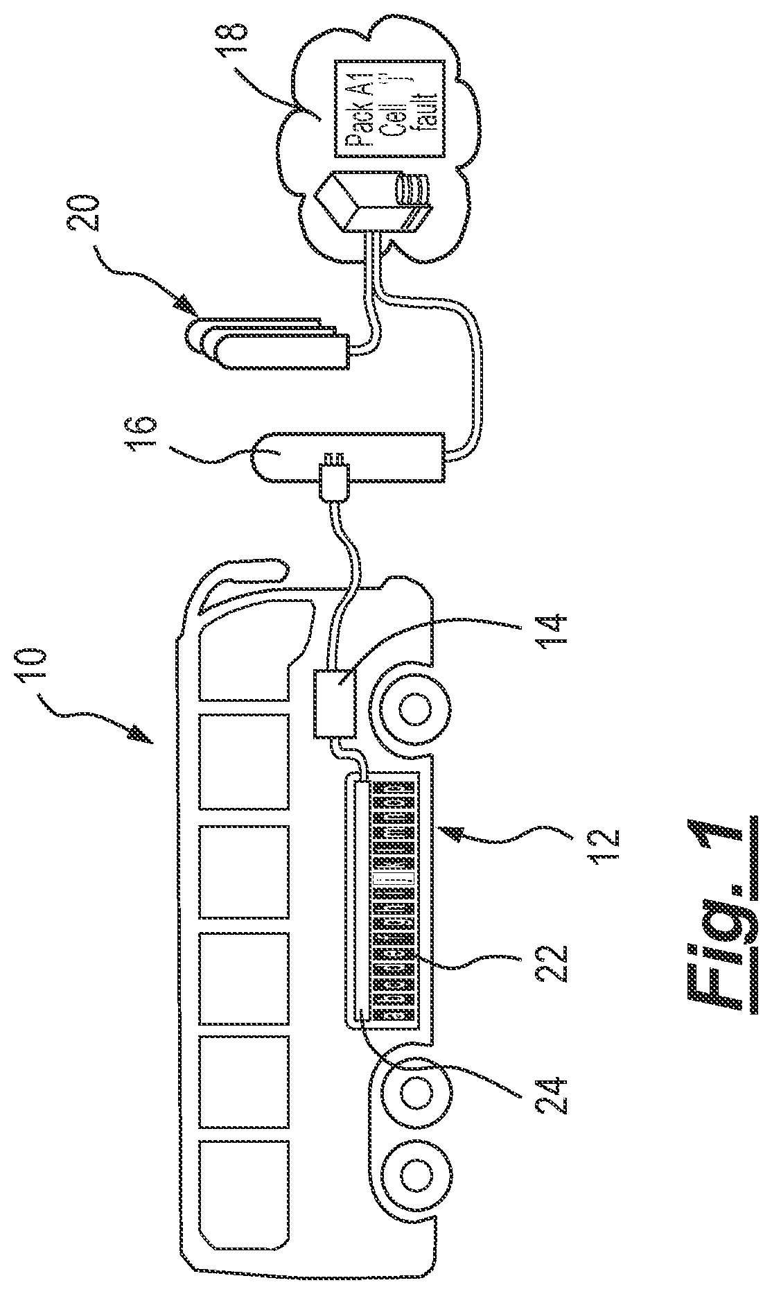 Patent US12319158 Figure 1 – Battery condition determination