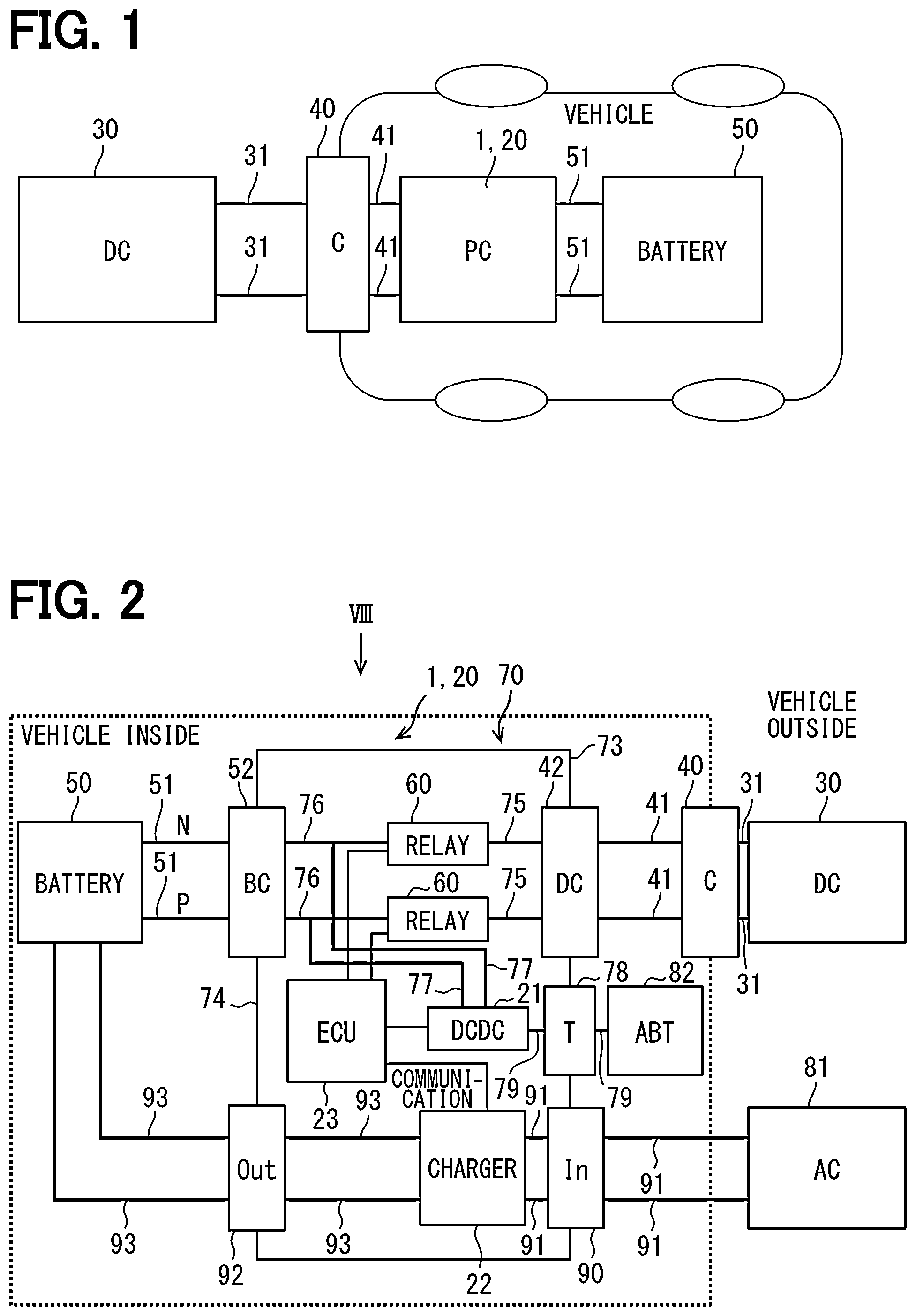 Patent US12319159 Figure 1 – Charging device