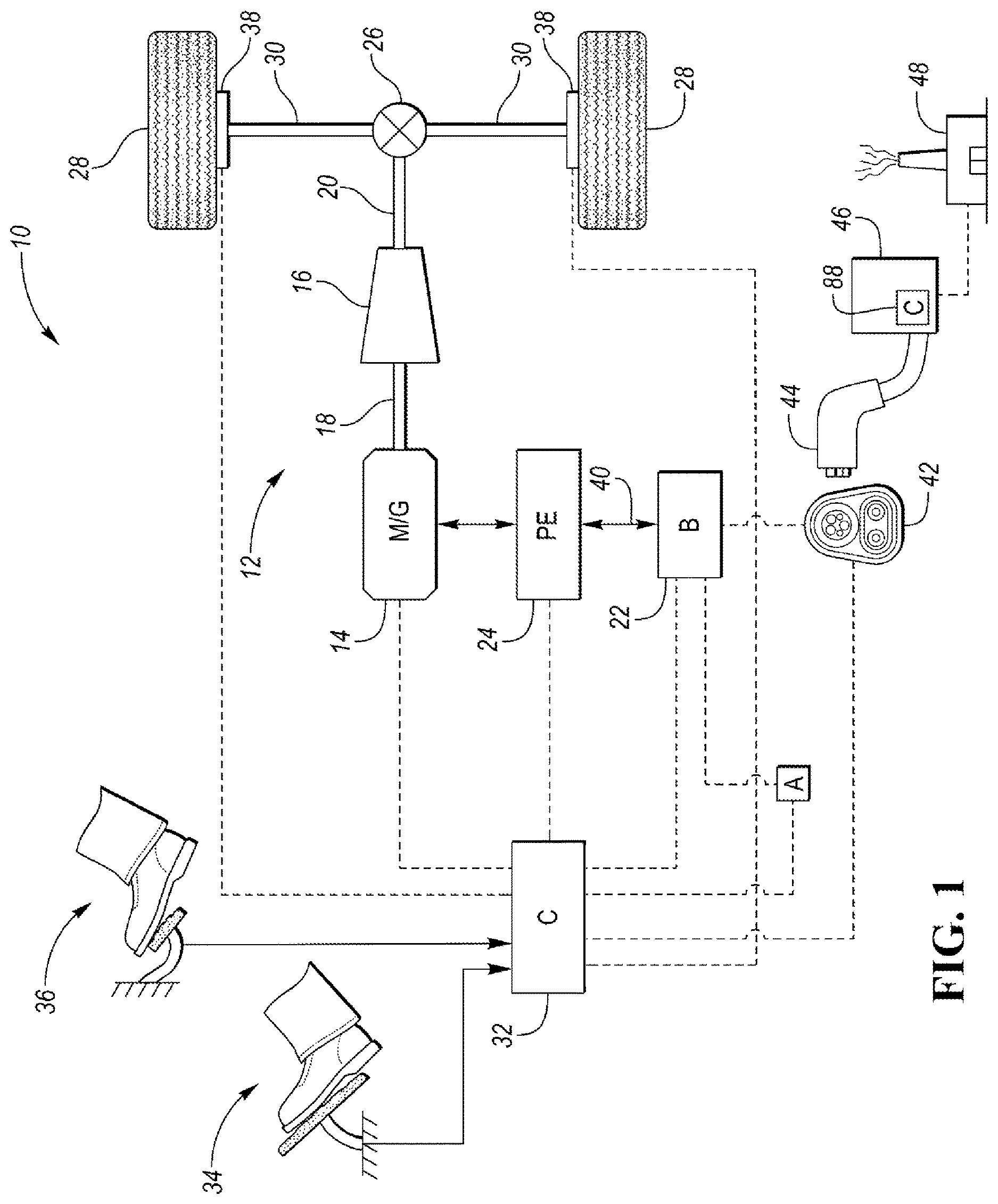 Patent US12319161 Figure 1 – Adaptor plug for an electric vehicle