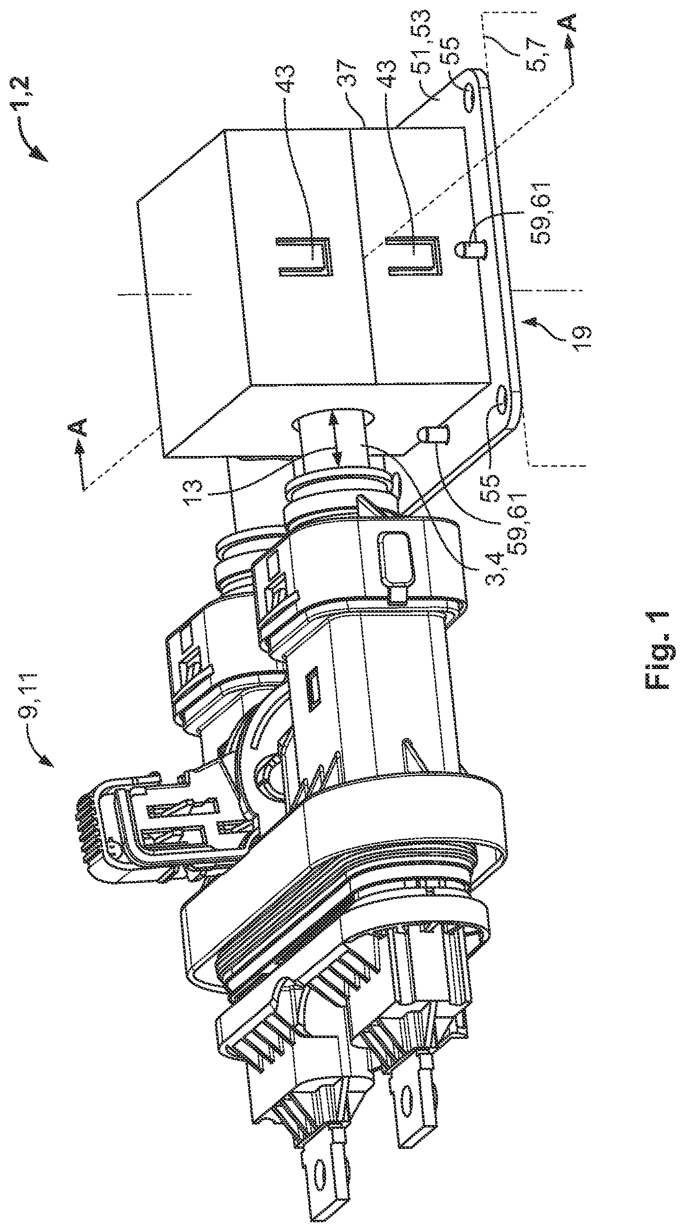 Patent US12319163 Figure 1 – Heat retarding arrangement with a phase change material for an electric vehicle