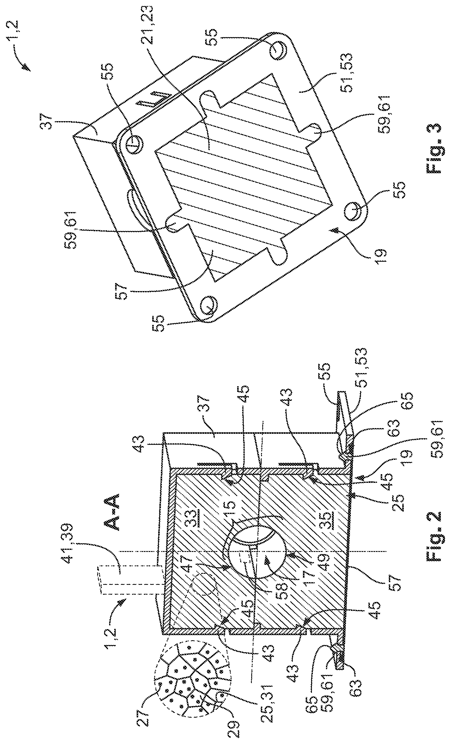 Patent US12319163 Figure 2 – Heat retarding arrangement with a phase change material for an electric vehicle