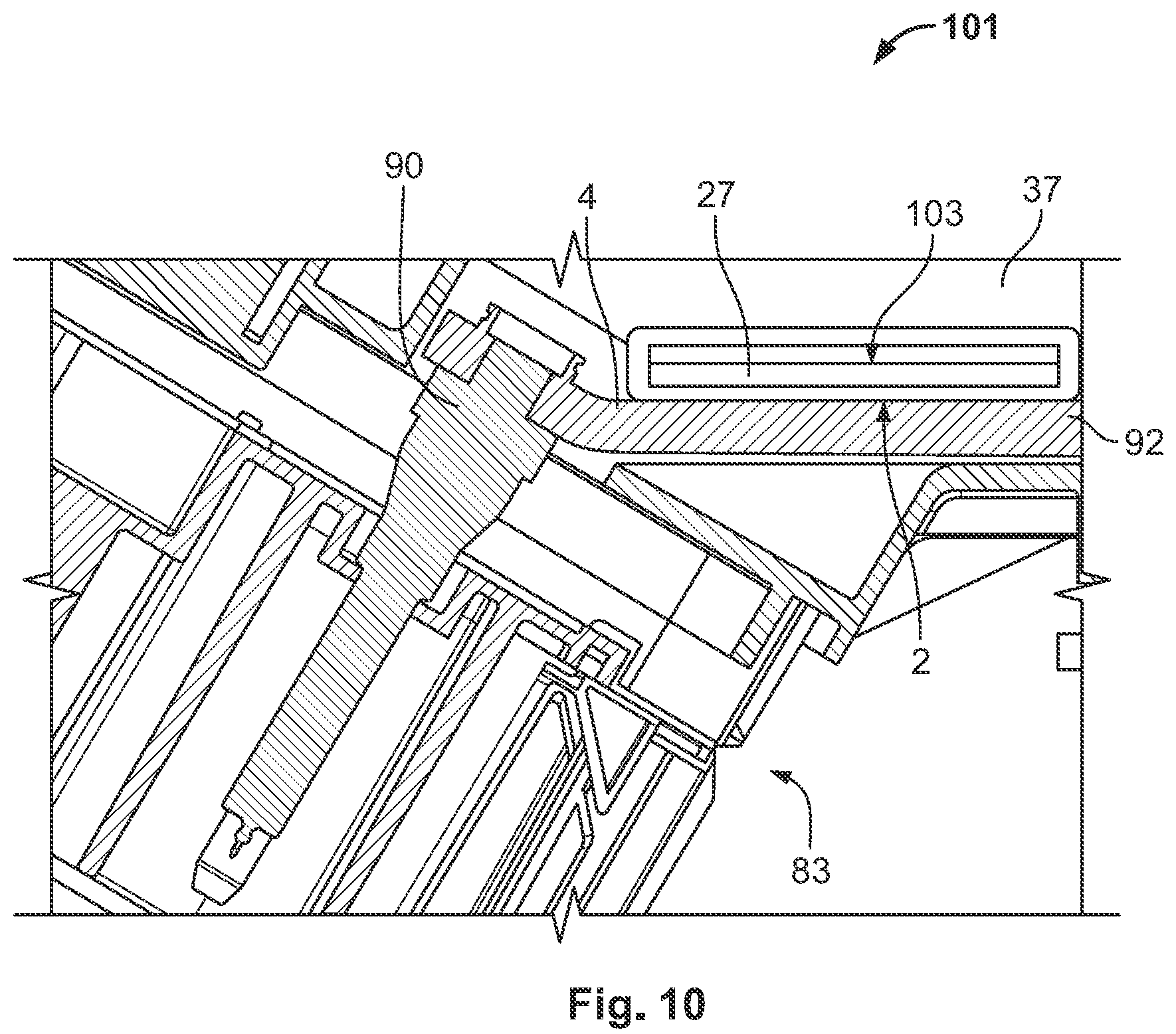 Patent US12319163 Figure 6 – Heat retarding arrangement with a phase change material for an electric vehicle