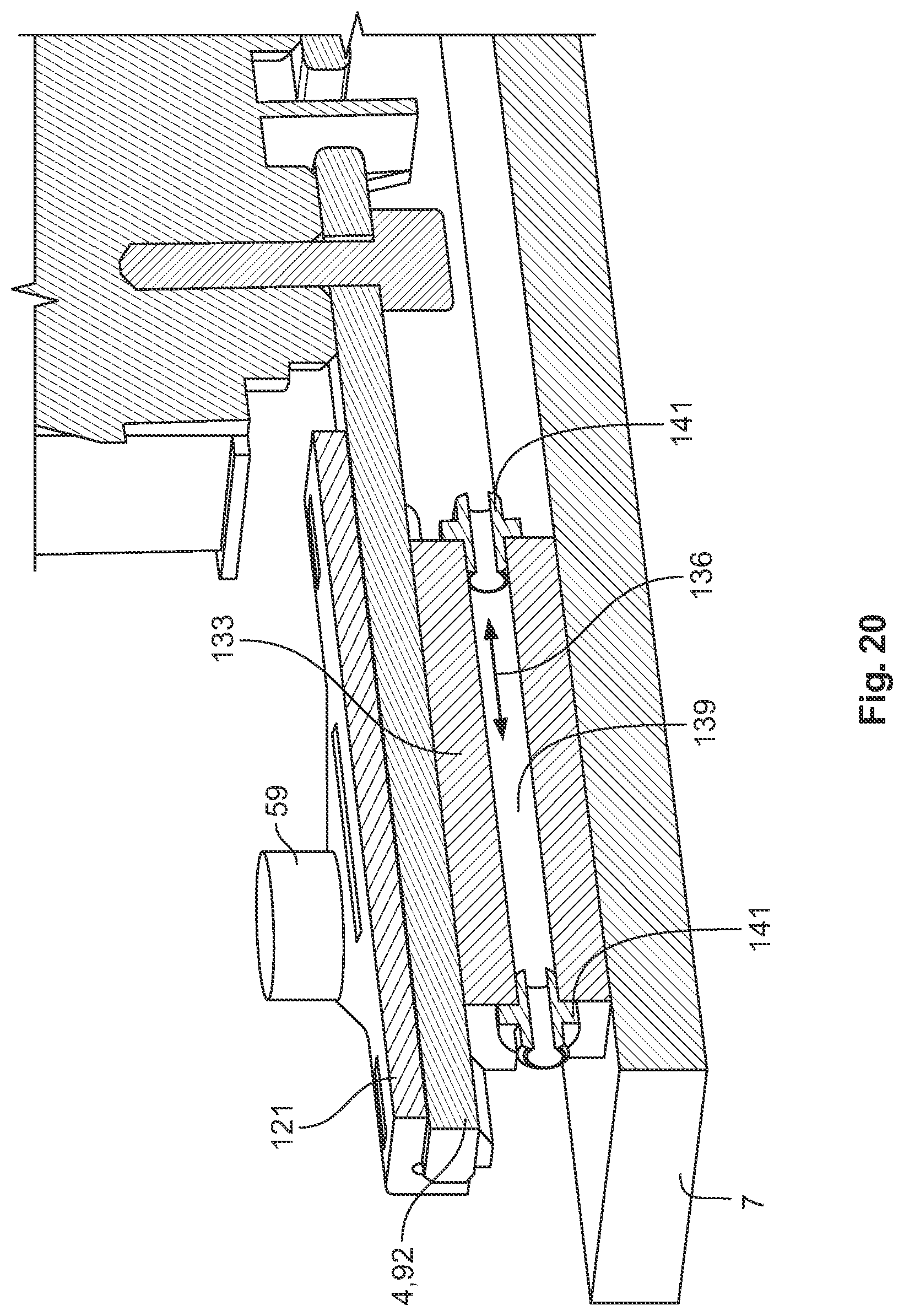 Patent US12319163 Figure 12 – Heat retarding arrangement with a phase change material for an electric vehicle