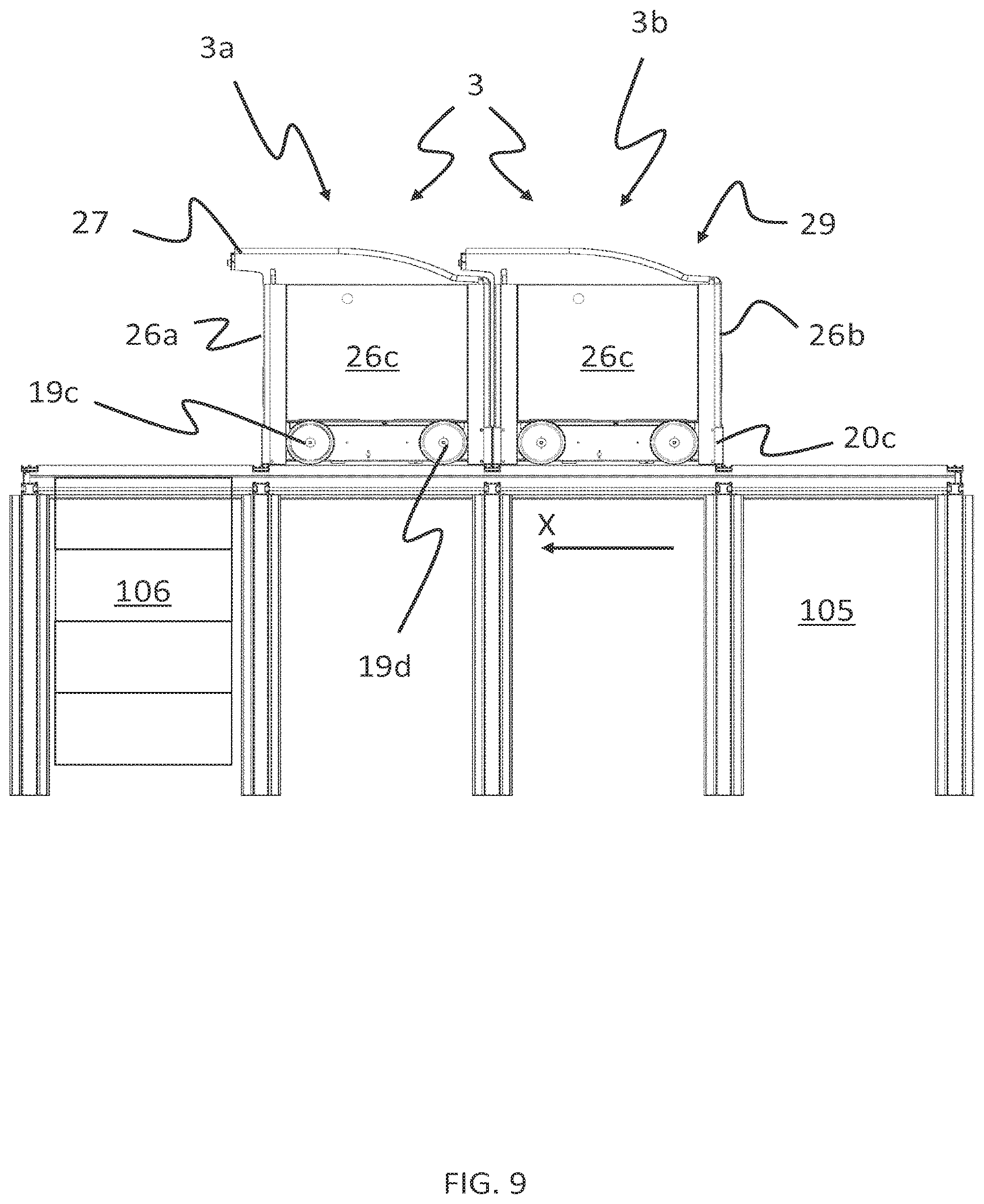 Patent US12319165 Figure 7 – Automated storage and retrieval system