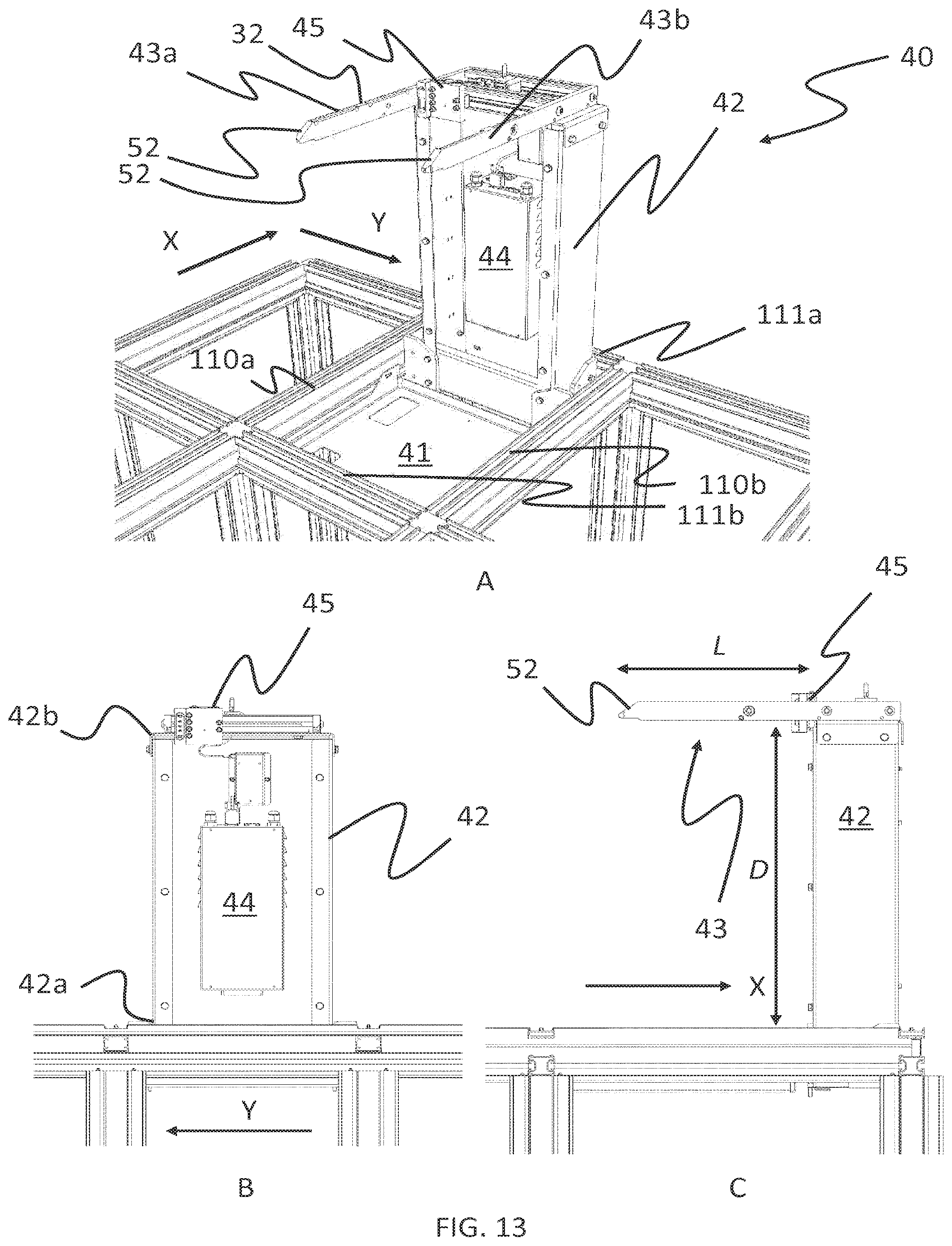 Patent US12319165 Figure 11 – Automated storage and retrieval system