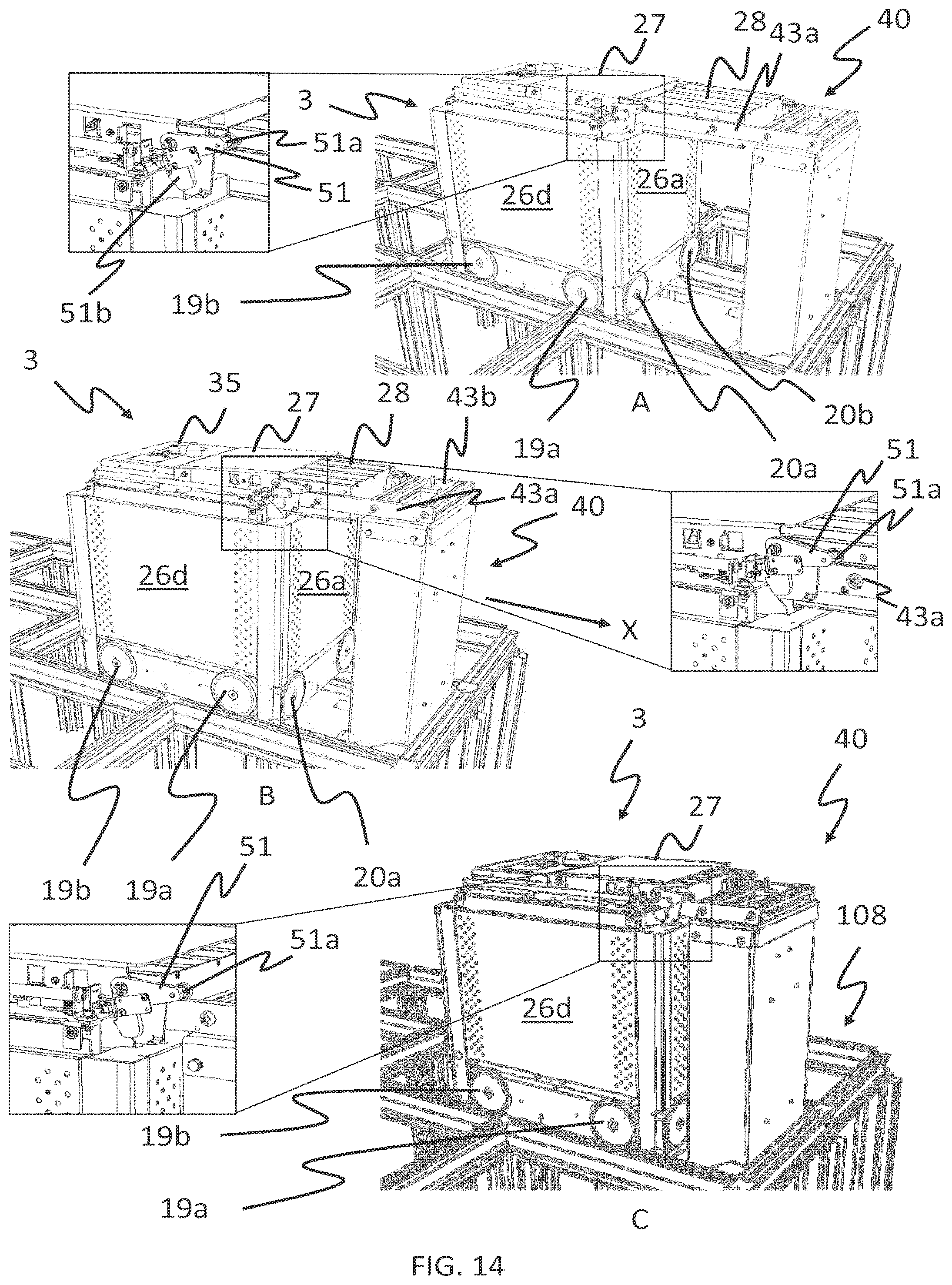 Patent US12319165 Figure 12 – Automated storage and retrieval system