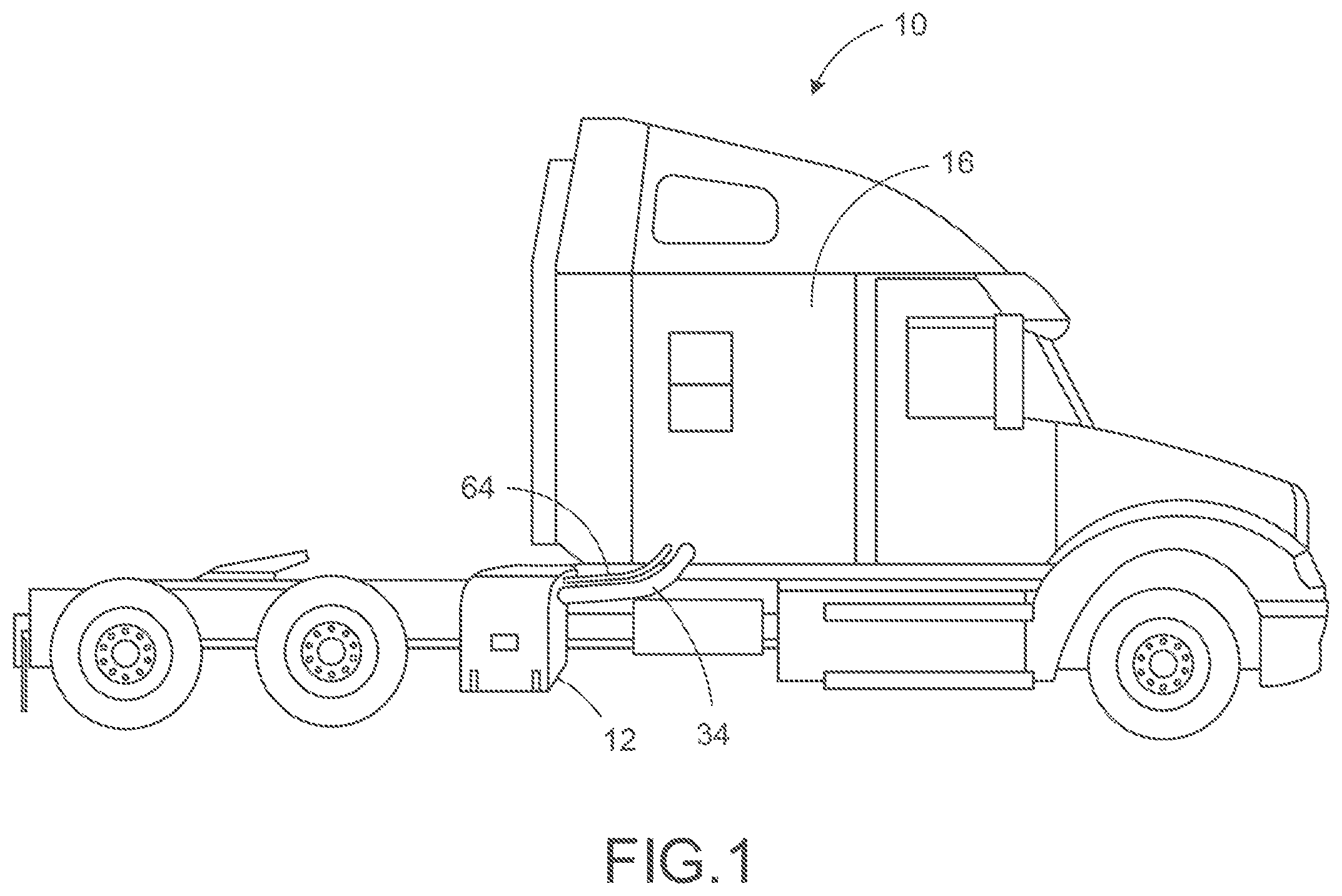 Patent US12319172 Figure 1 – Fuel cell auxiliary power generation system for a vehicle