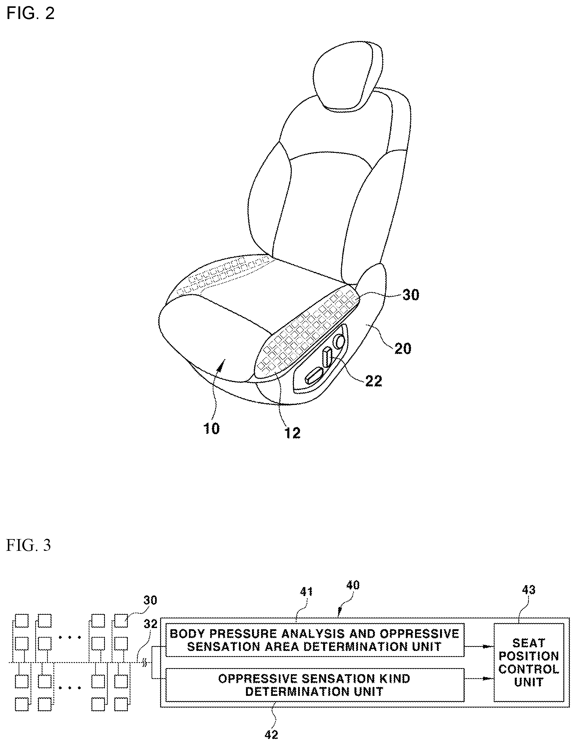 Patent US12319175 Figure 2 – System and method for evaluating pressure sensation of vehicle seat